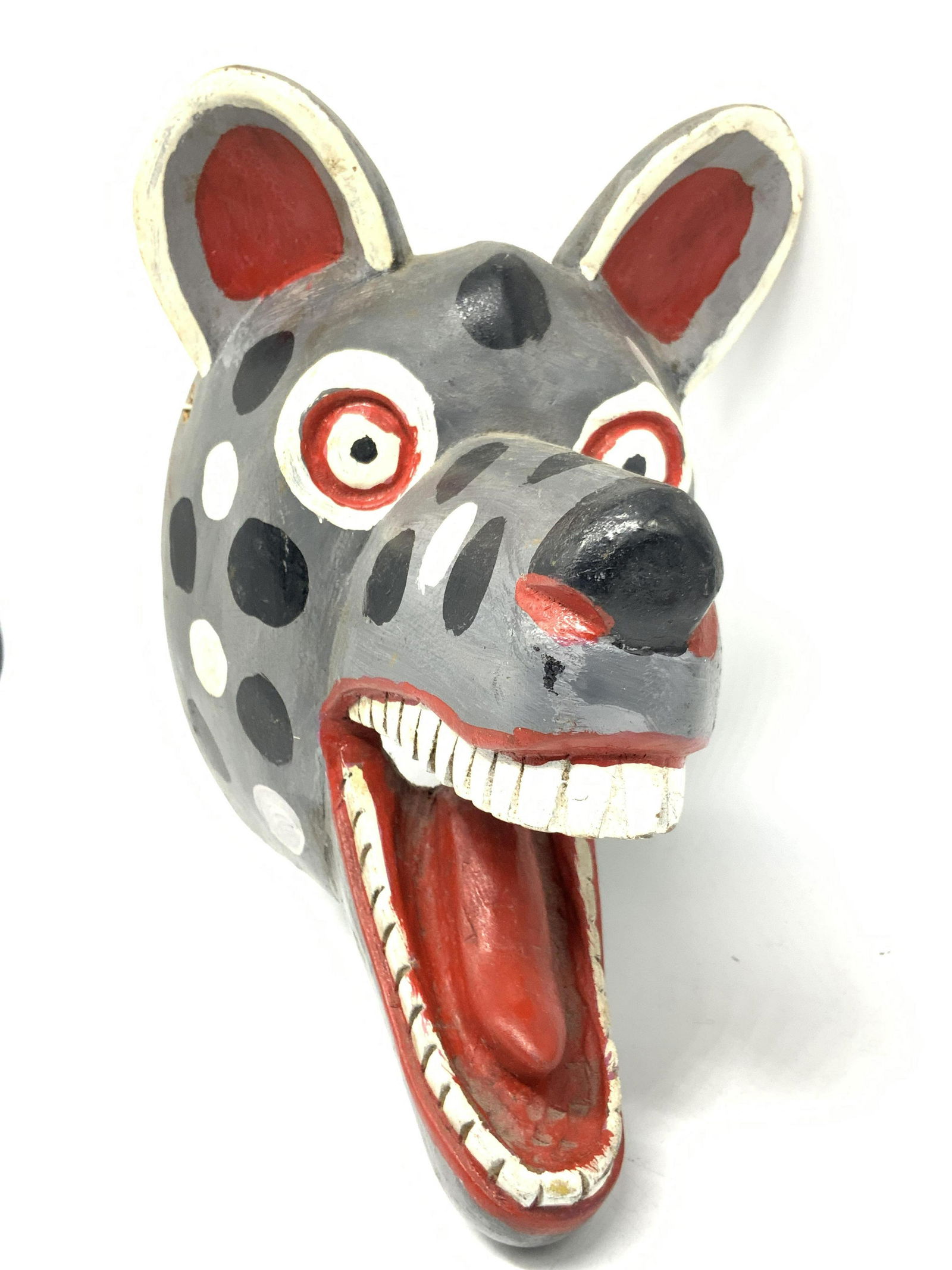 Vintage Hand Carved Animal Folk Art Mask, Mexico (1 of 9)