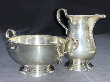 Cream and Sugar & Underplate (JAS) Cream and Sugar & Underplate (JAS)