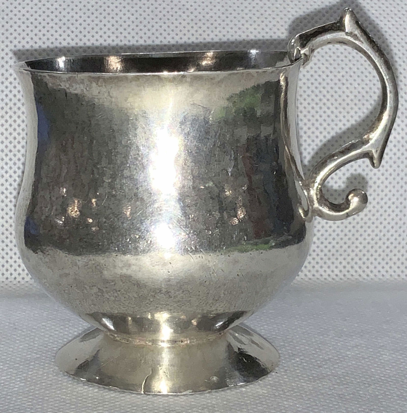 Signed Artisan Crafted Sterling Demitasse (1 of 7)