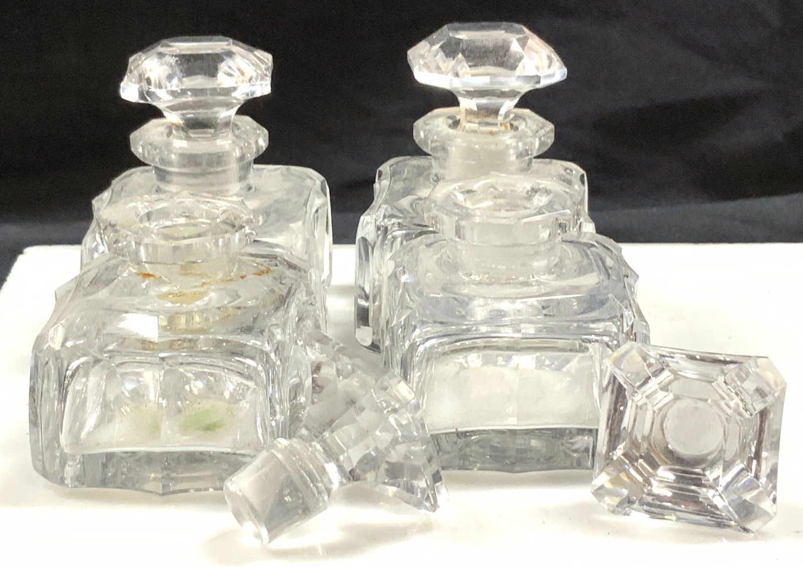 Antique Box of Perfume Bottles, 5 (1 of 8)