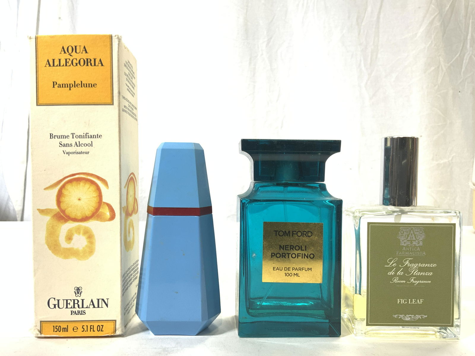 Lot 4 Fragrance Bottles Some Partially Full (1 of 6)