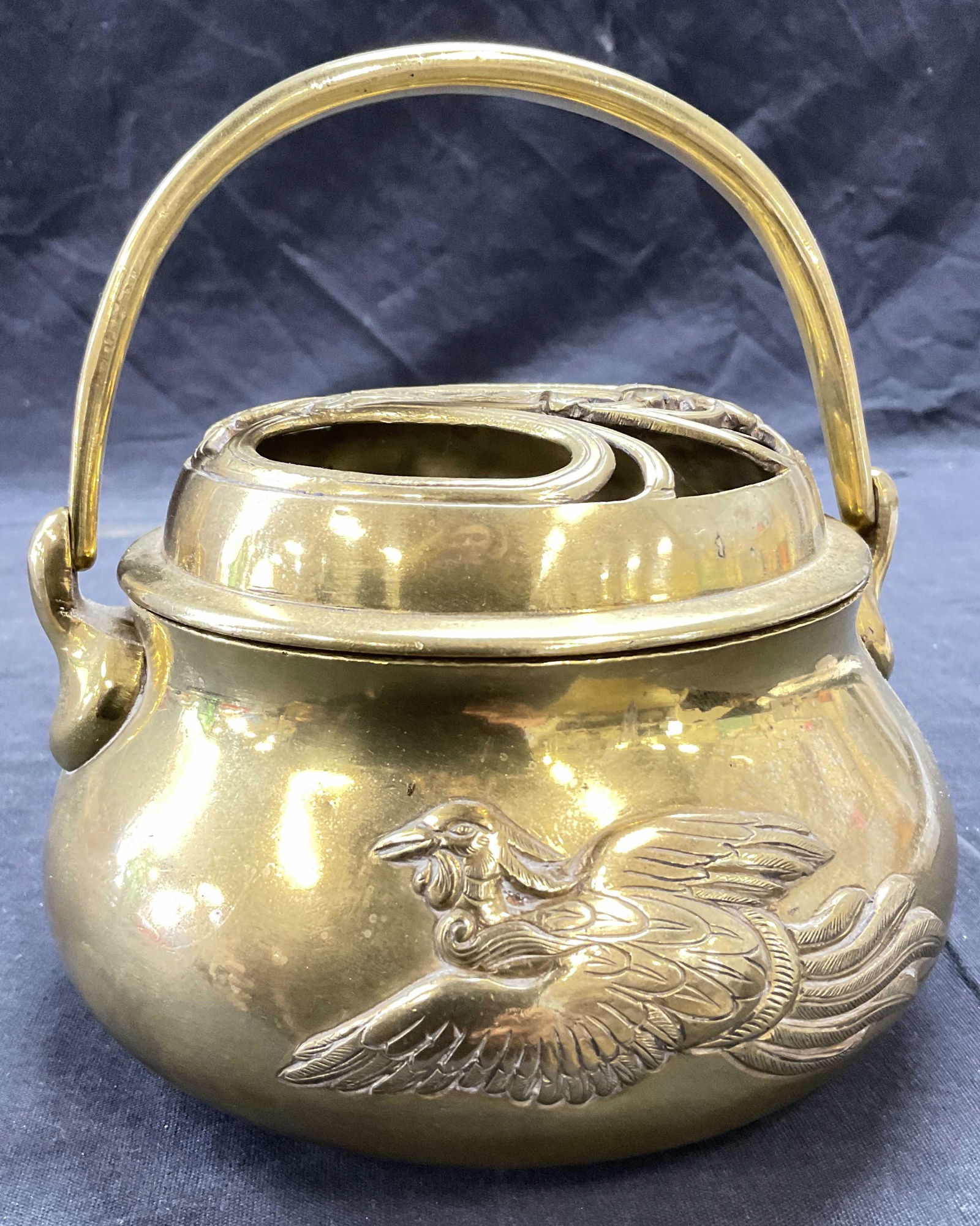 Brass Chinese Hand Warmer (1 of 5)