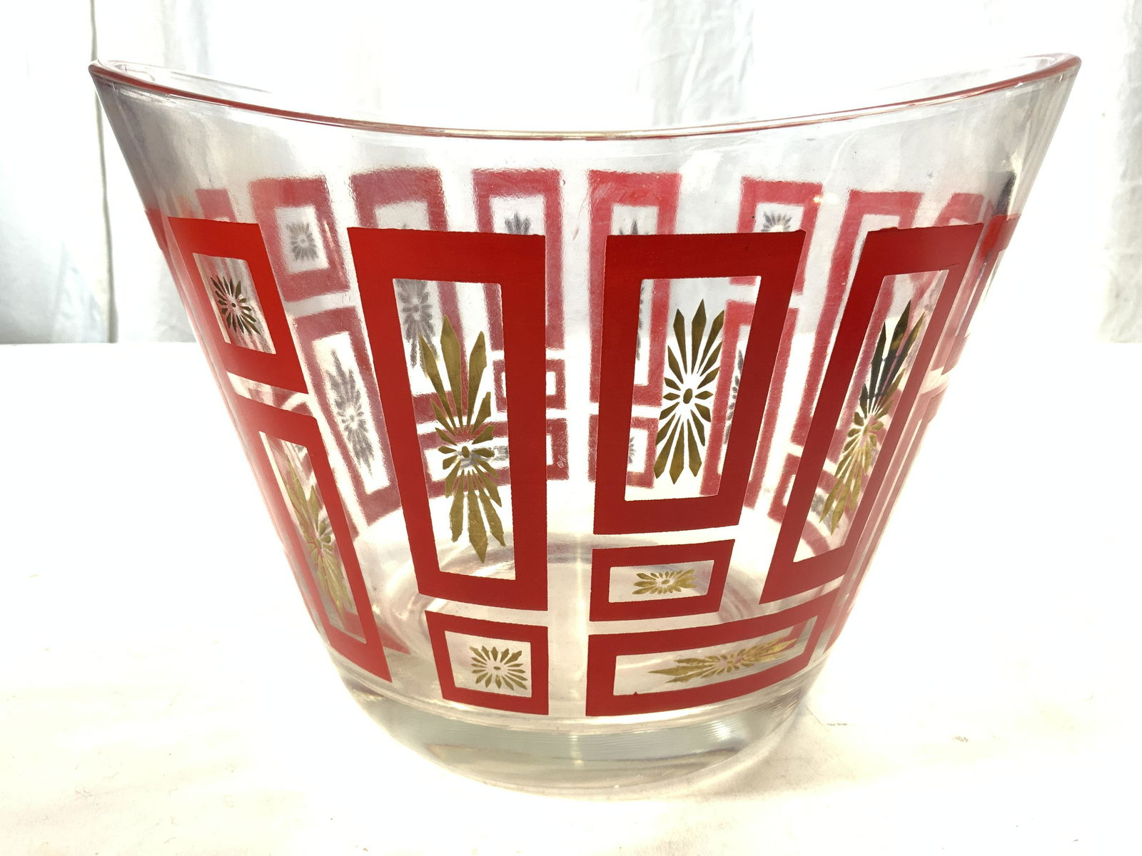 MCM Atomic Starburst Glass Ice Bucket (1 of 10)