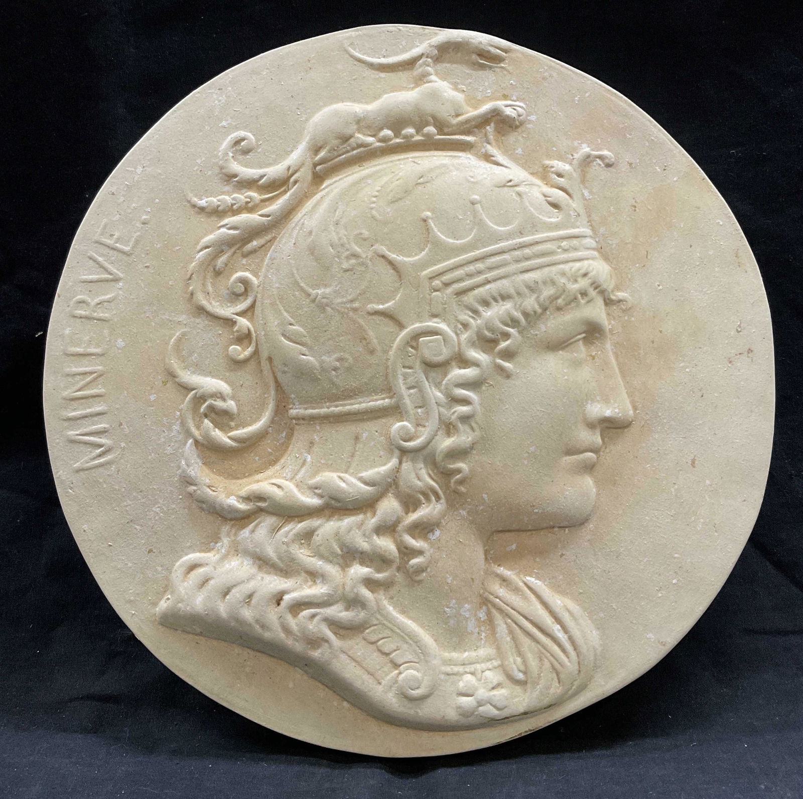 Roman Greek Minerva Cameo Plaque Relief (1 of 7)