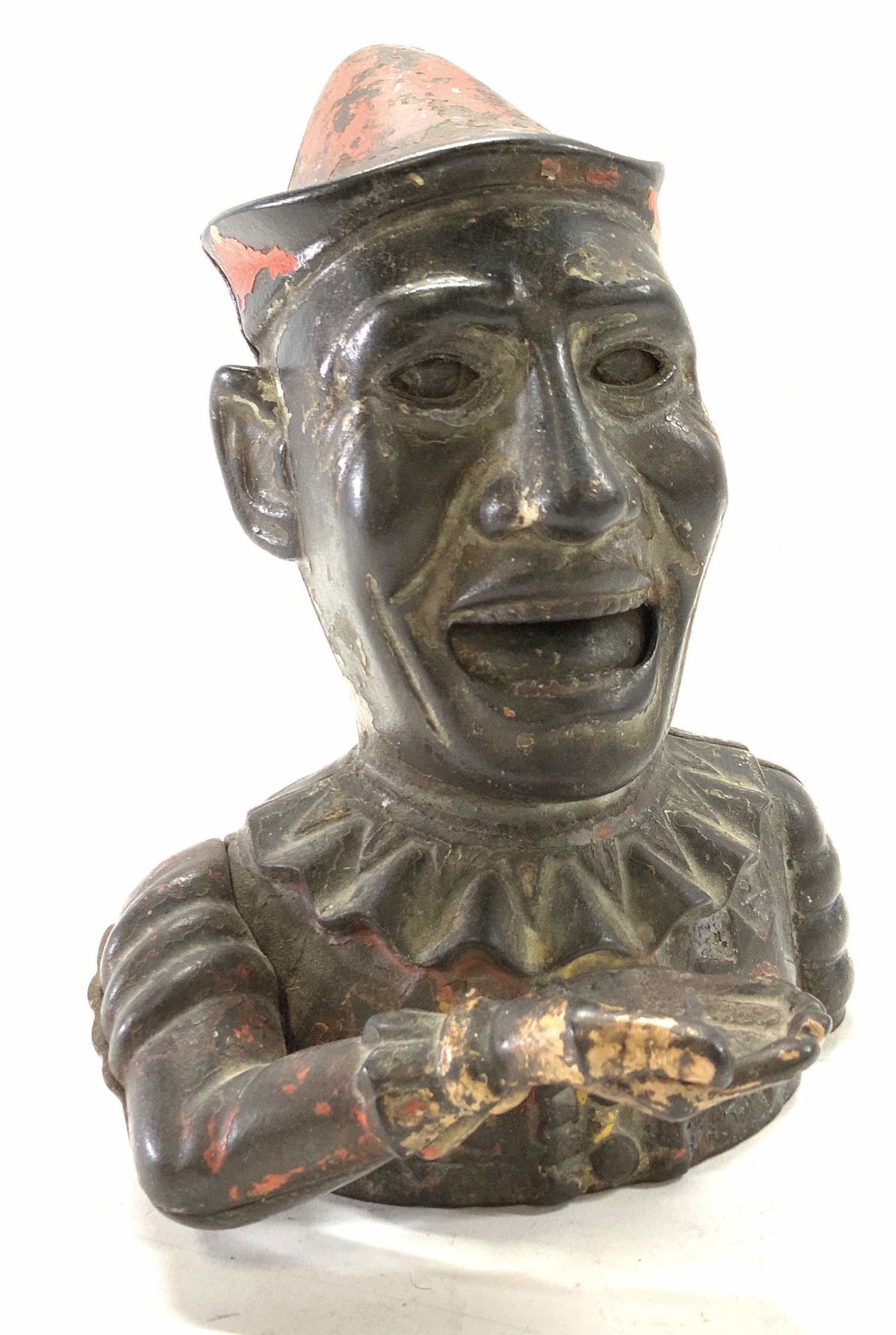 Antique Cast Iron Humpty Dumpty Mechanical Bank (1 of 6)