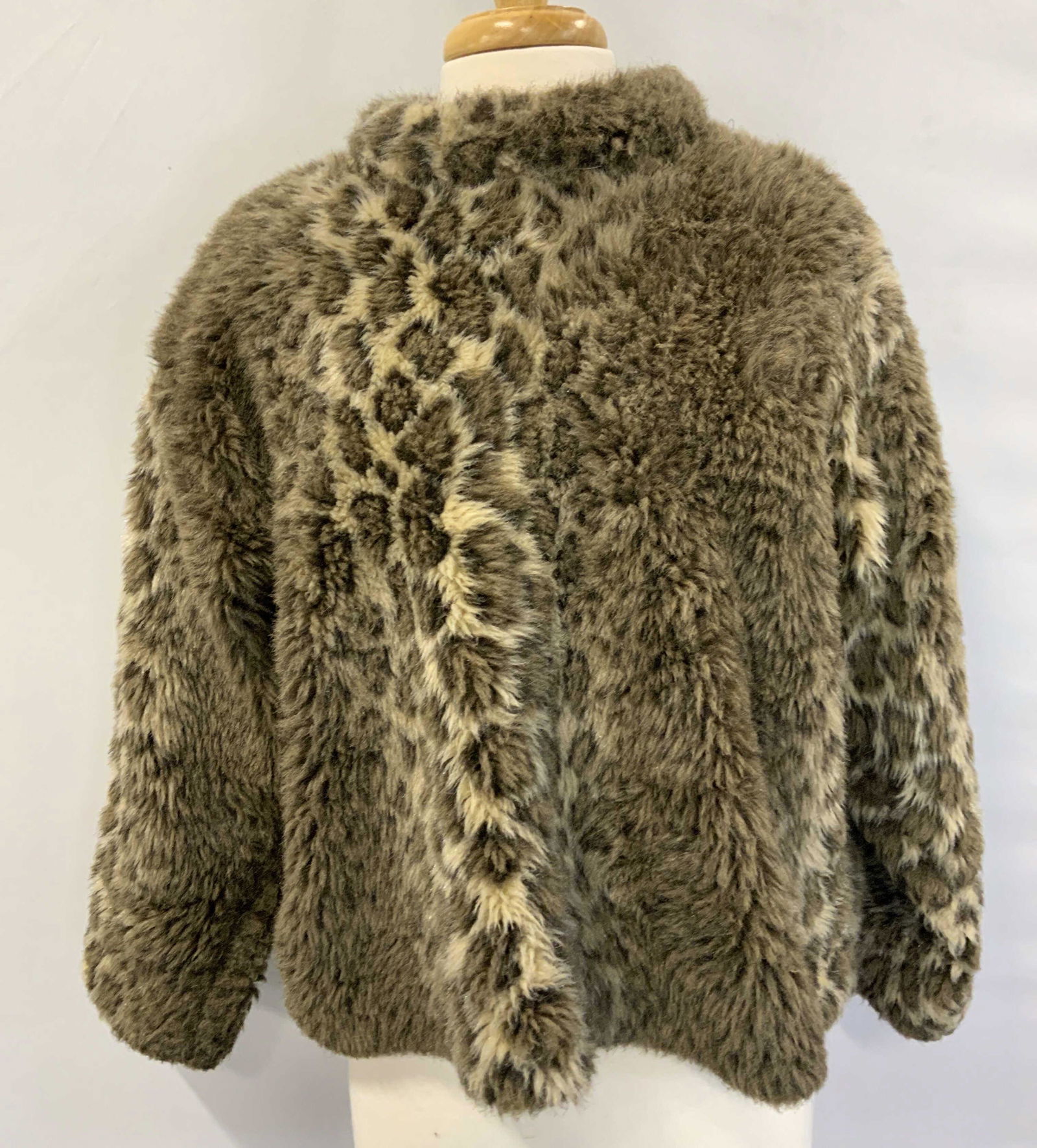 Vintage TASHA POLIZZI Animal Print Pullover Jacket (1 of 5)