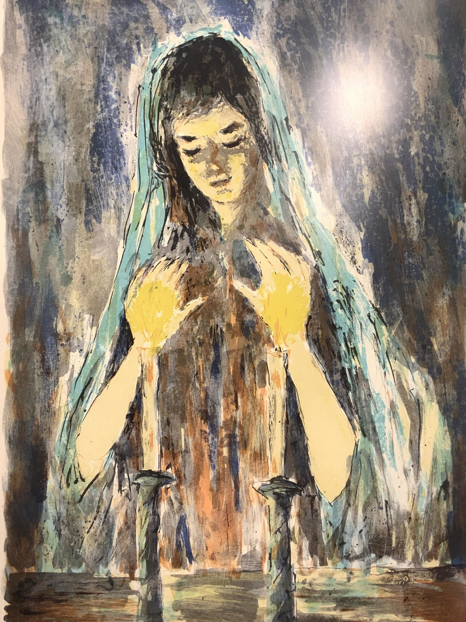 BERTOLDO TAUBERT Benediction des Lumieres Litho. (1 of 11)