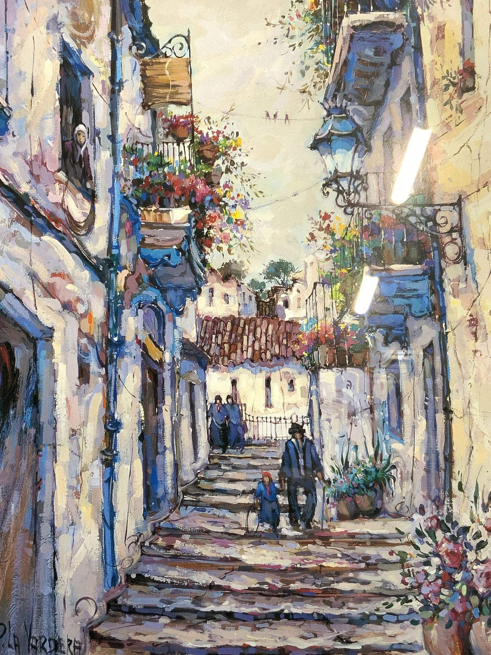 PINO LA VARDERA Ltd. Signed Impressionist Litho. (1 of 9)