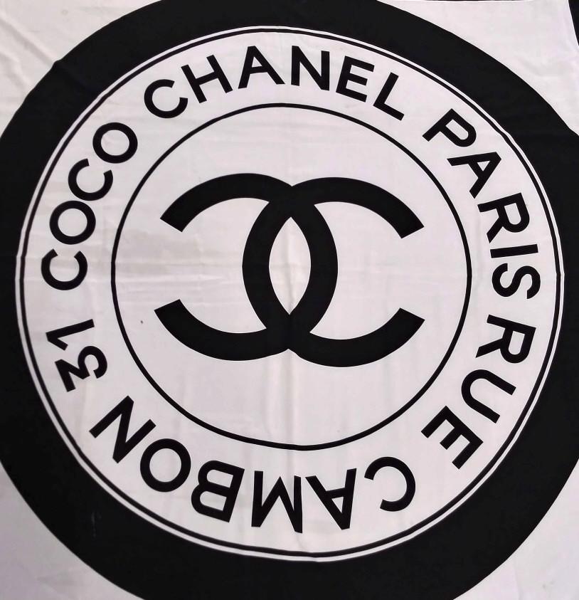 CHANEL RUE CAMBON 31 CC Silk Shawl/ Scarf, PARIS (1 of 13)