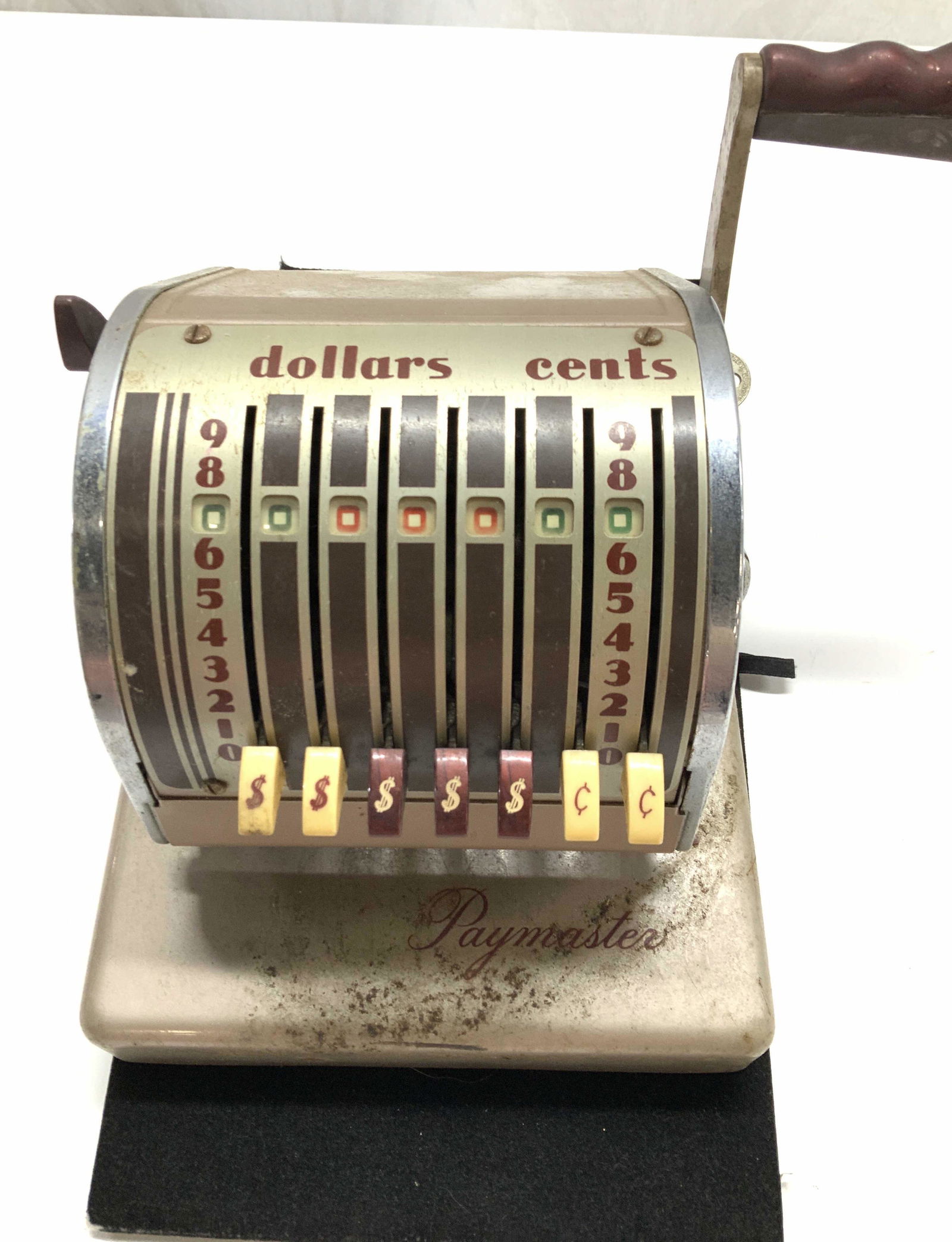 Paymaster Dollars & Cents Register series S 550 (1 of 9)