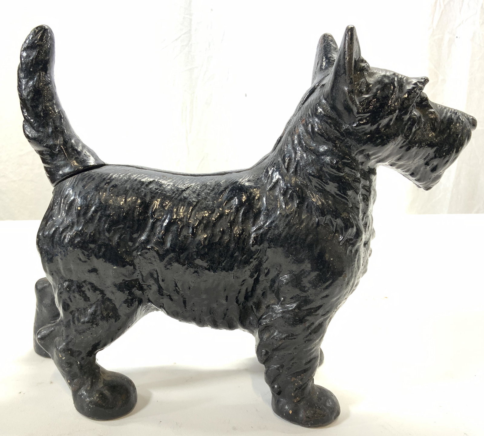 Antique Iron Scottie Dog Doorstop (1 of 10)