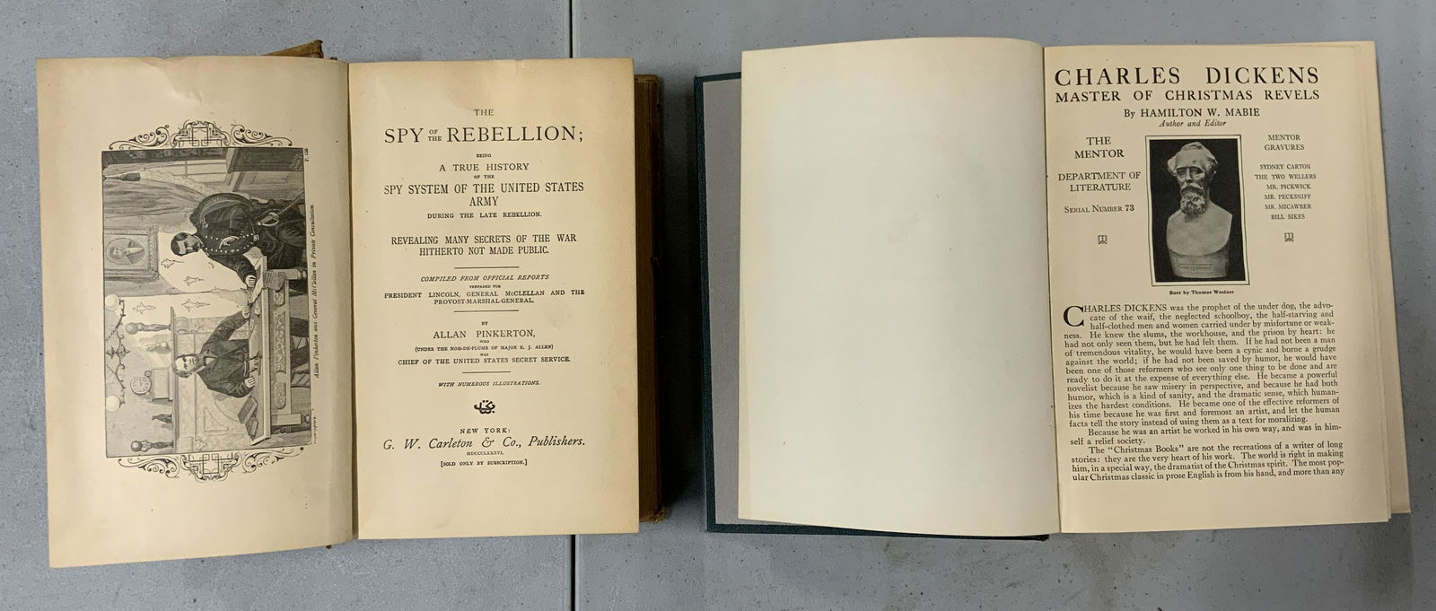 Lot 2 Antique PINKERTON & More (1 of 5)