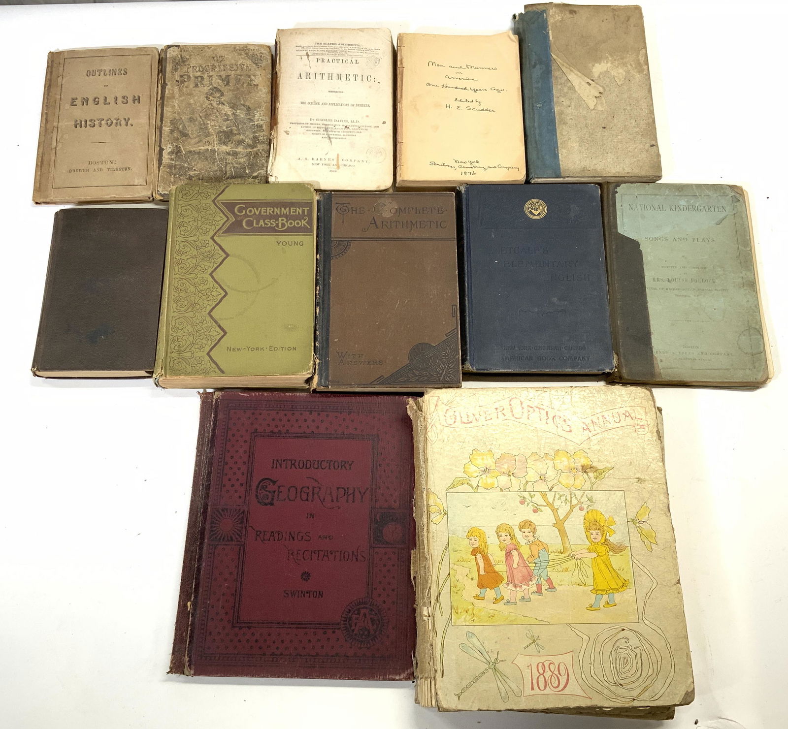Group Lot 12 Vintage & Antique Books (1 of 16)