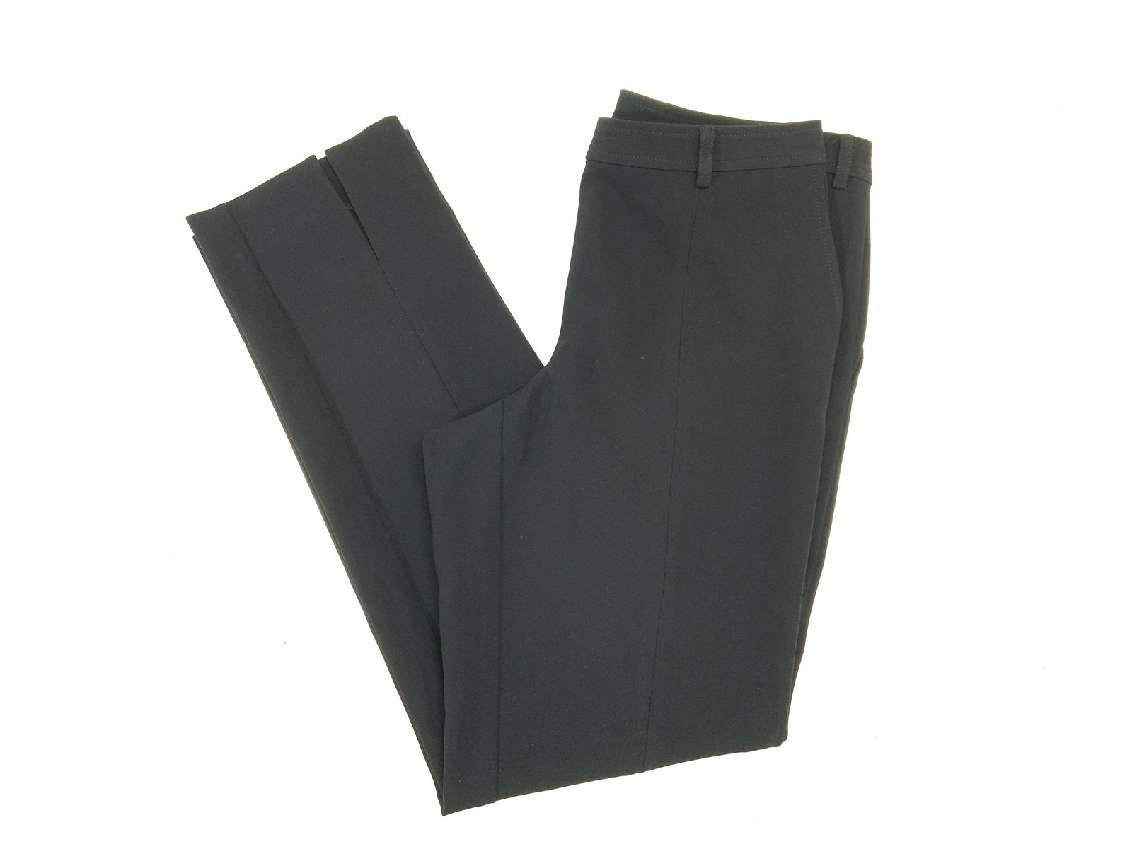 ST JOHN Black Straight Leg Trousers (1 of 4)