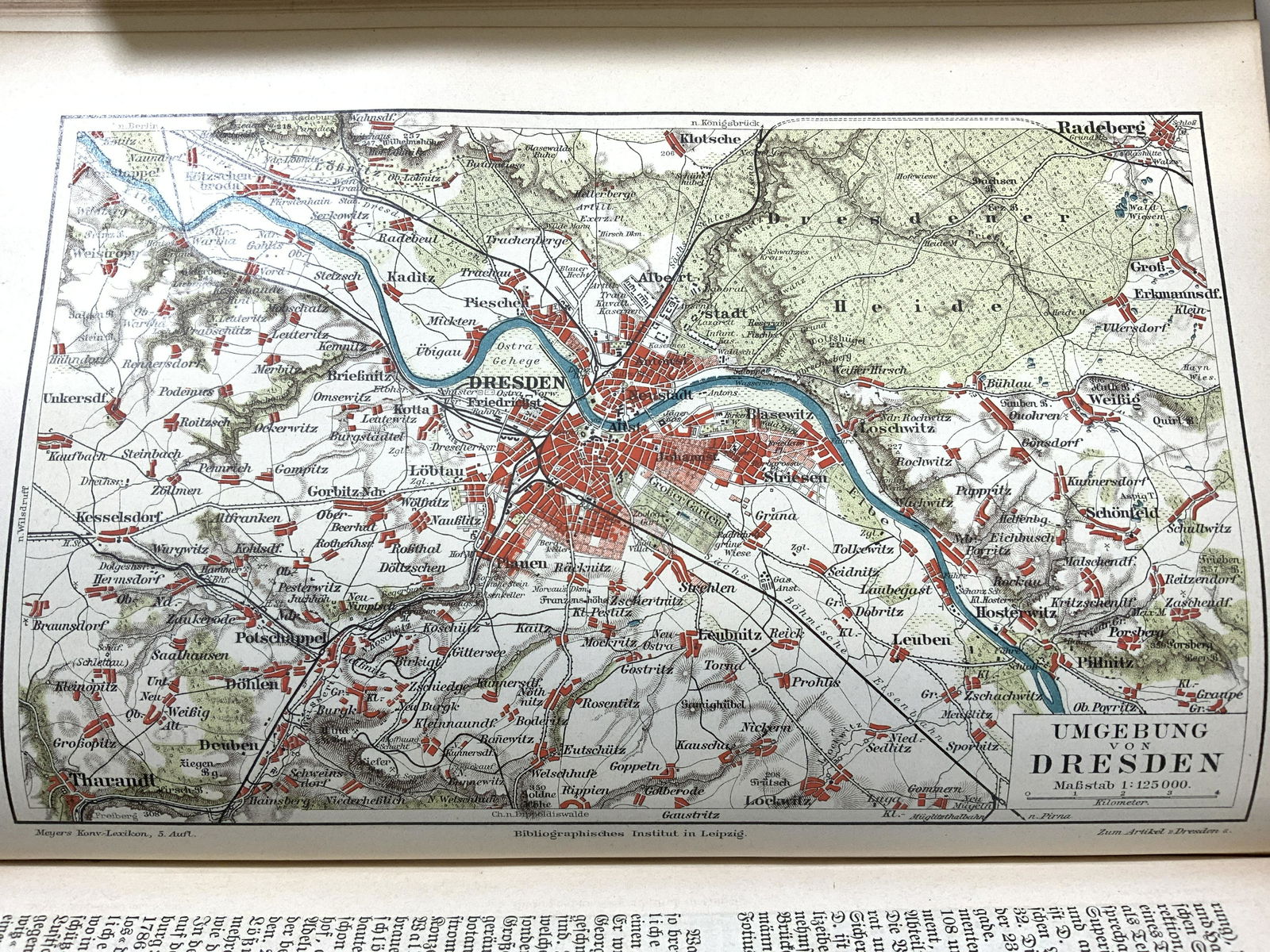 Lot 4 Antq MEYERS KONVERSATIONS LEXIKON (1 of 7)