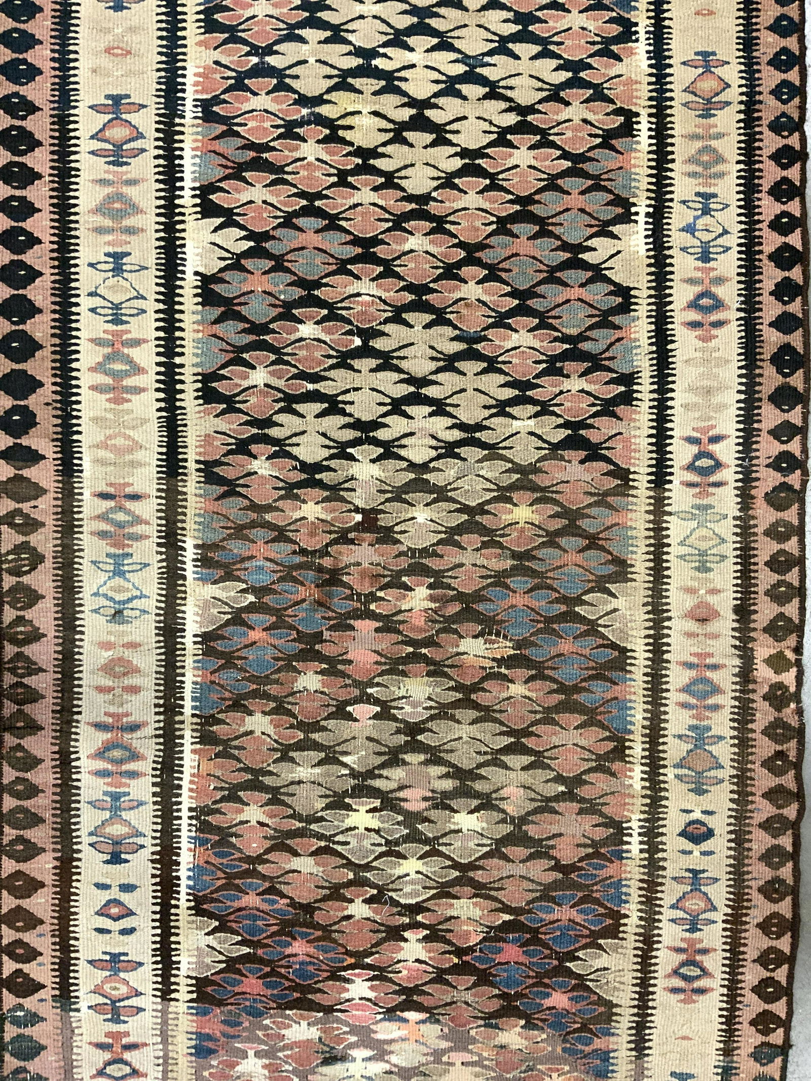Vintage Handmade Wool Runner (1 of 8)