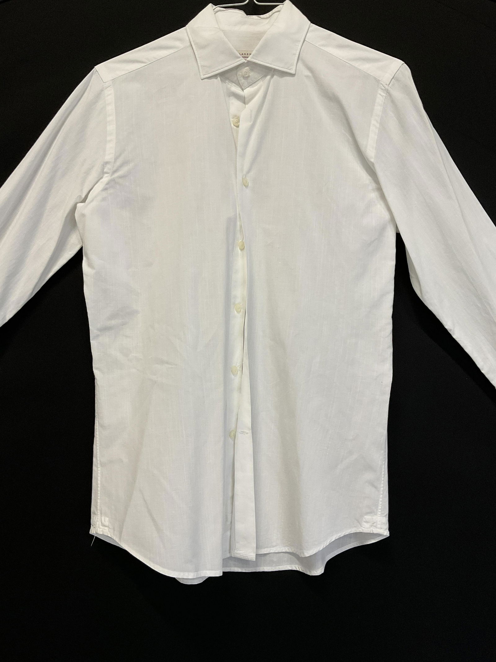 GLANSHIRT White Collared Shirt, Italy (1 of 6)