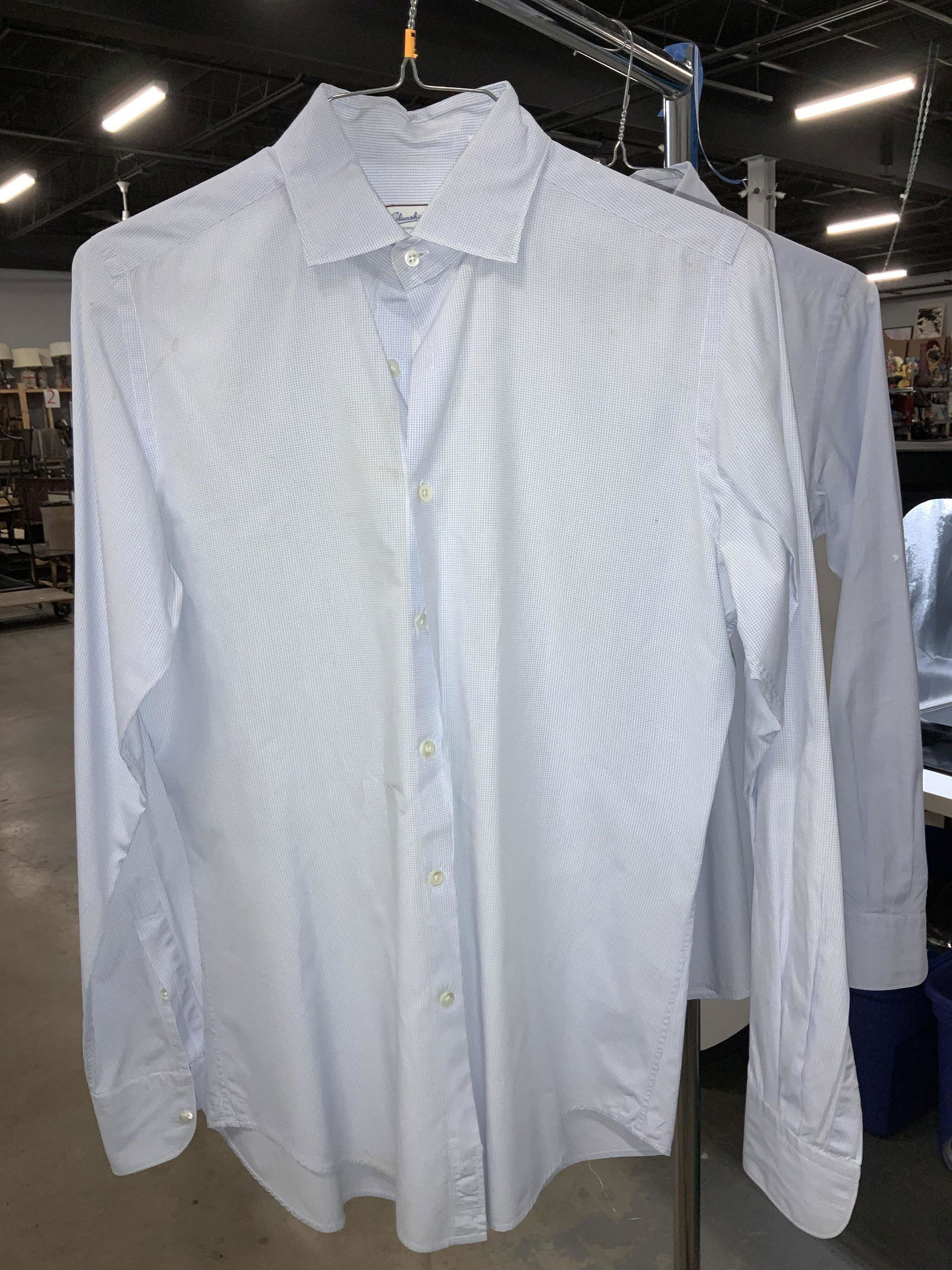 Lot 2 GLANSHIRT Tailored Mens Dress Shirts (1 of 6)
