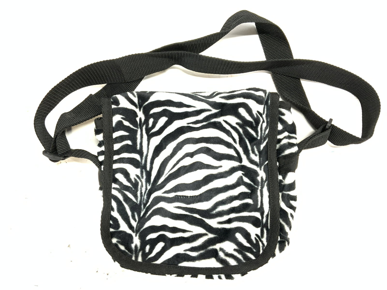 Vintage Zebra Print Messenger Bag New (1 of 4)