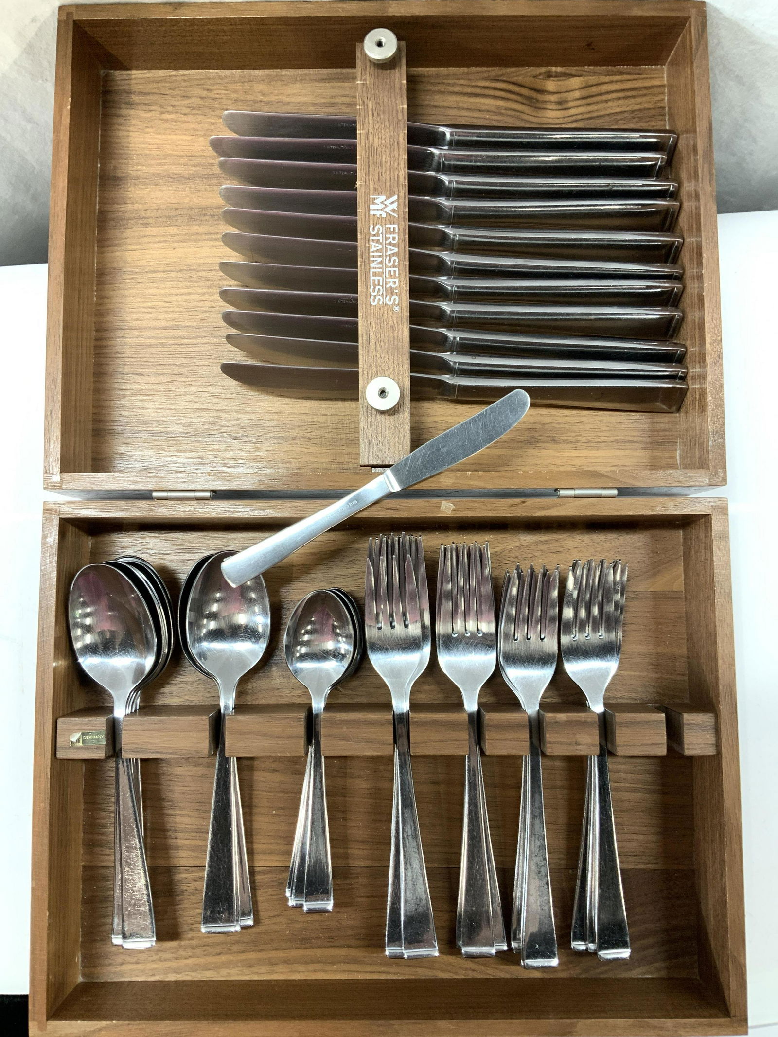 Set 49 International Stainless Steel Part Flatware (1 of 6)