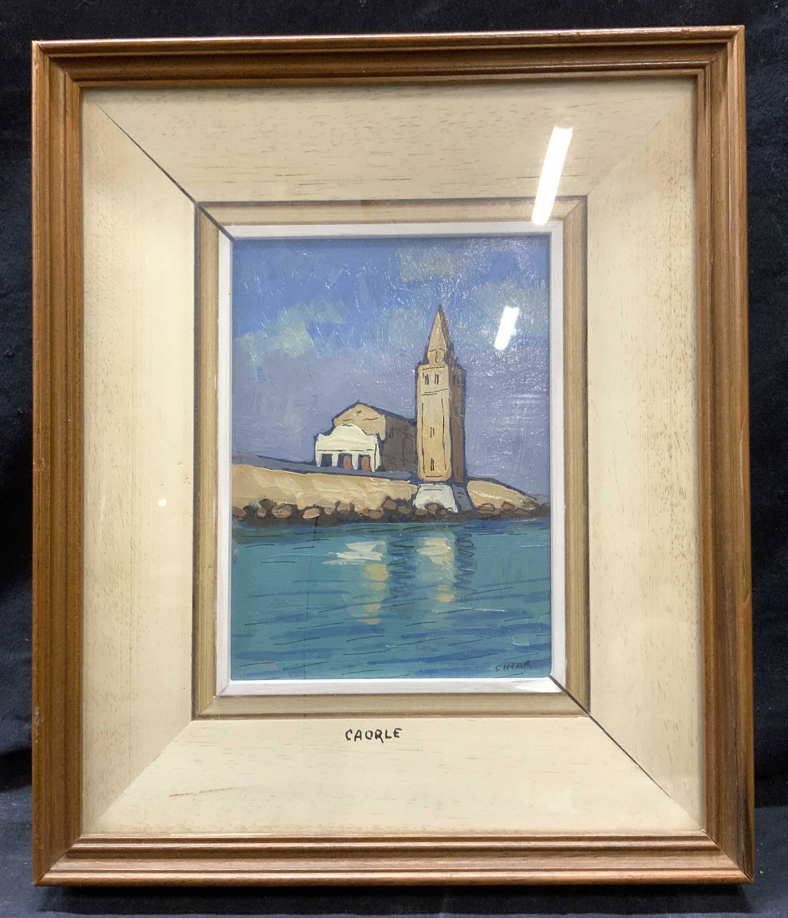 SINAR Carole Mixed Media Architectural Seascape (1 of 4)