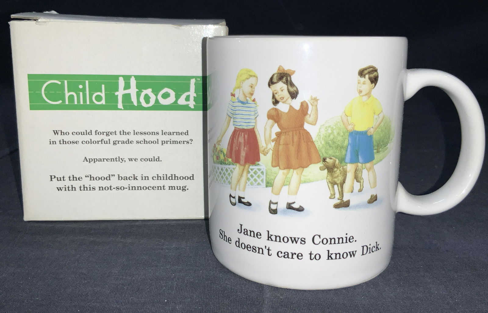 CHILD HOOD Ceramic Mug C.2000, NIB (1 of 7)
