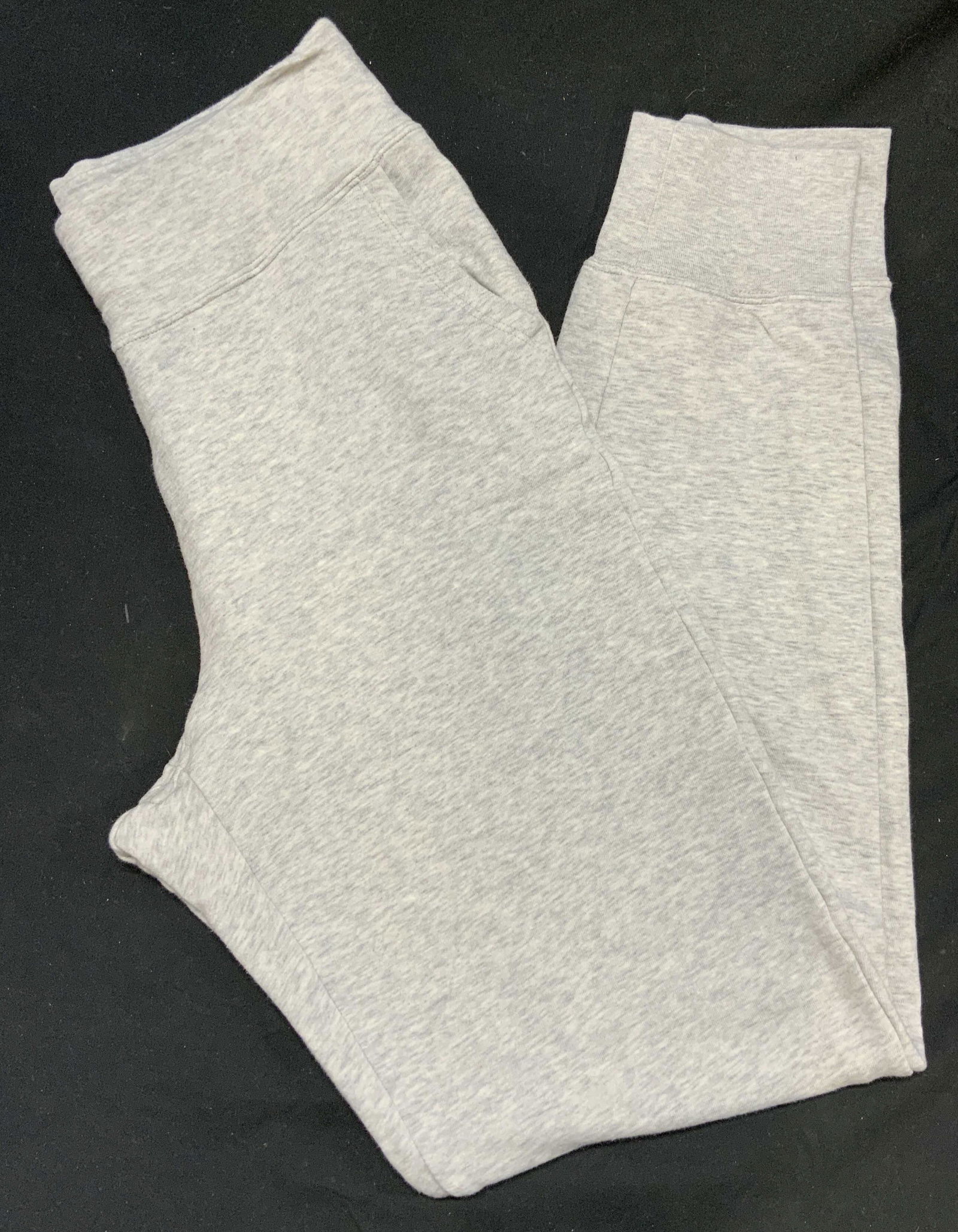 UNIQLO Heather Grey Cotton Blend Joggers (1 of 5)