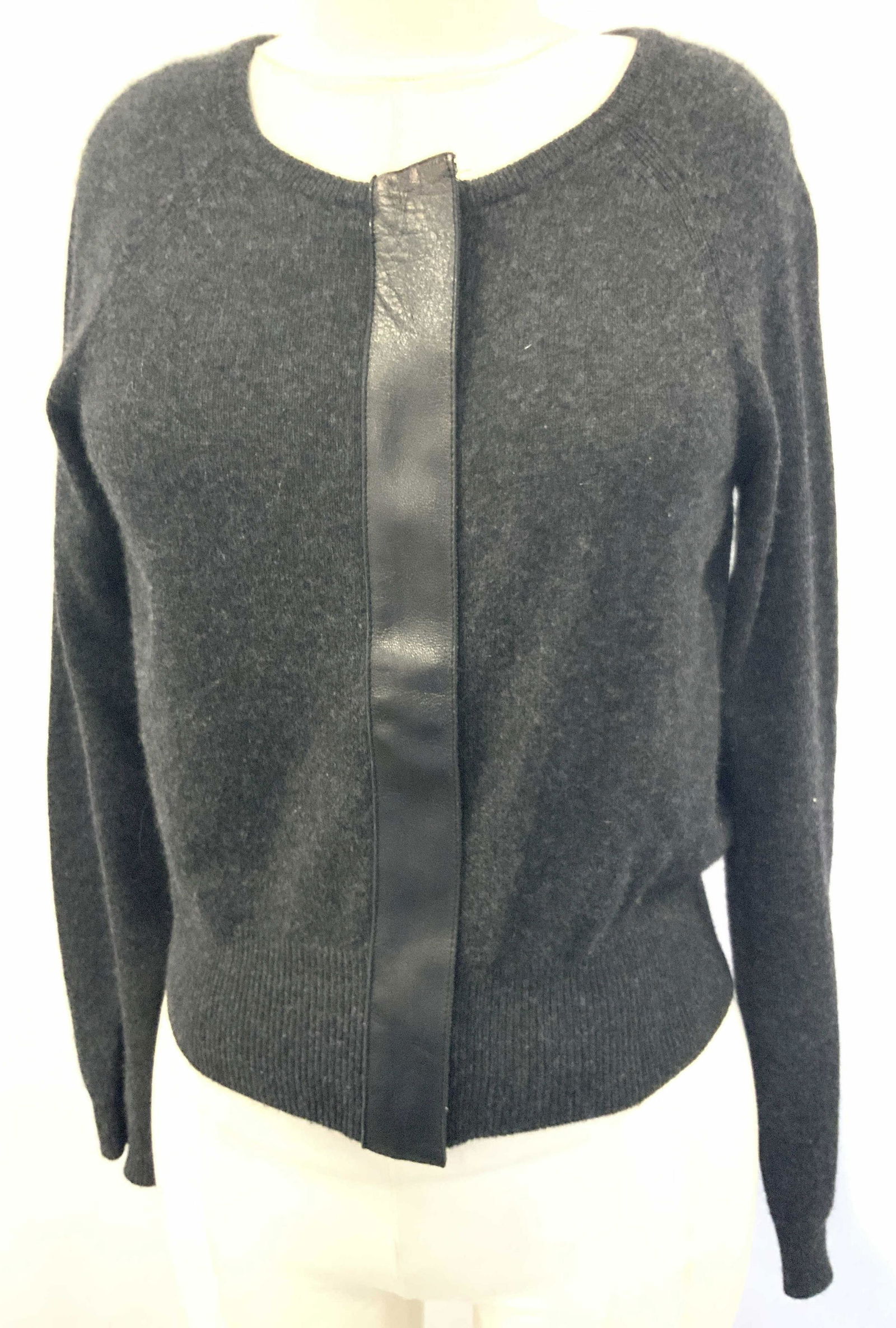 MAGASCHONI Zippered Cashmere Cropped Sweater (1 of 9)