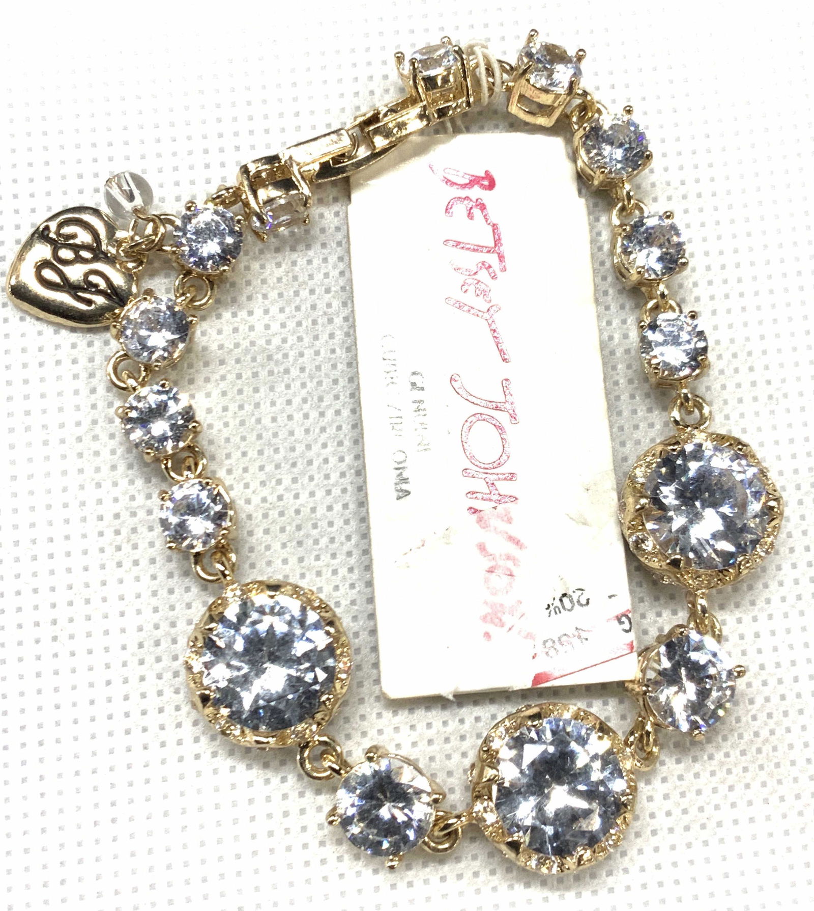 BETSY JOHNSON Signed Statement Bracelet (1 of 6)