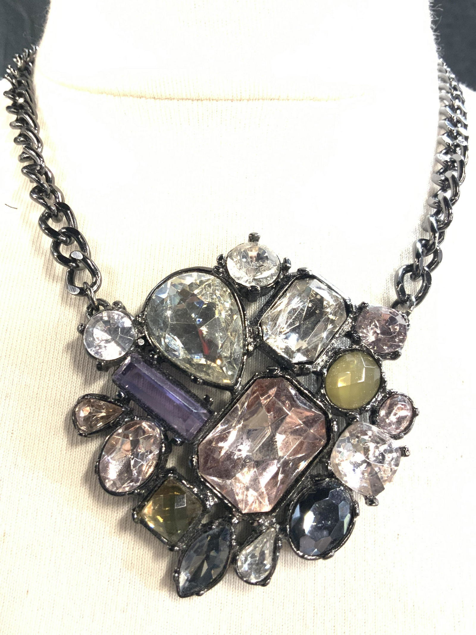 CHICOS Signed Chunky Pendant Necklace, NWT (1 of 6)