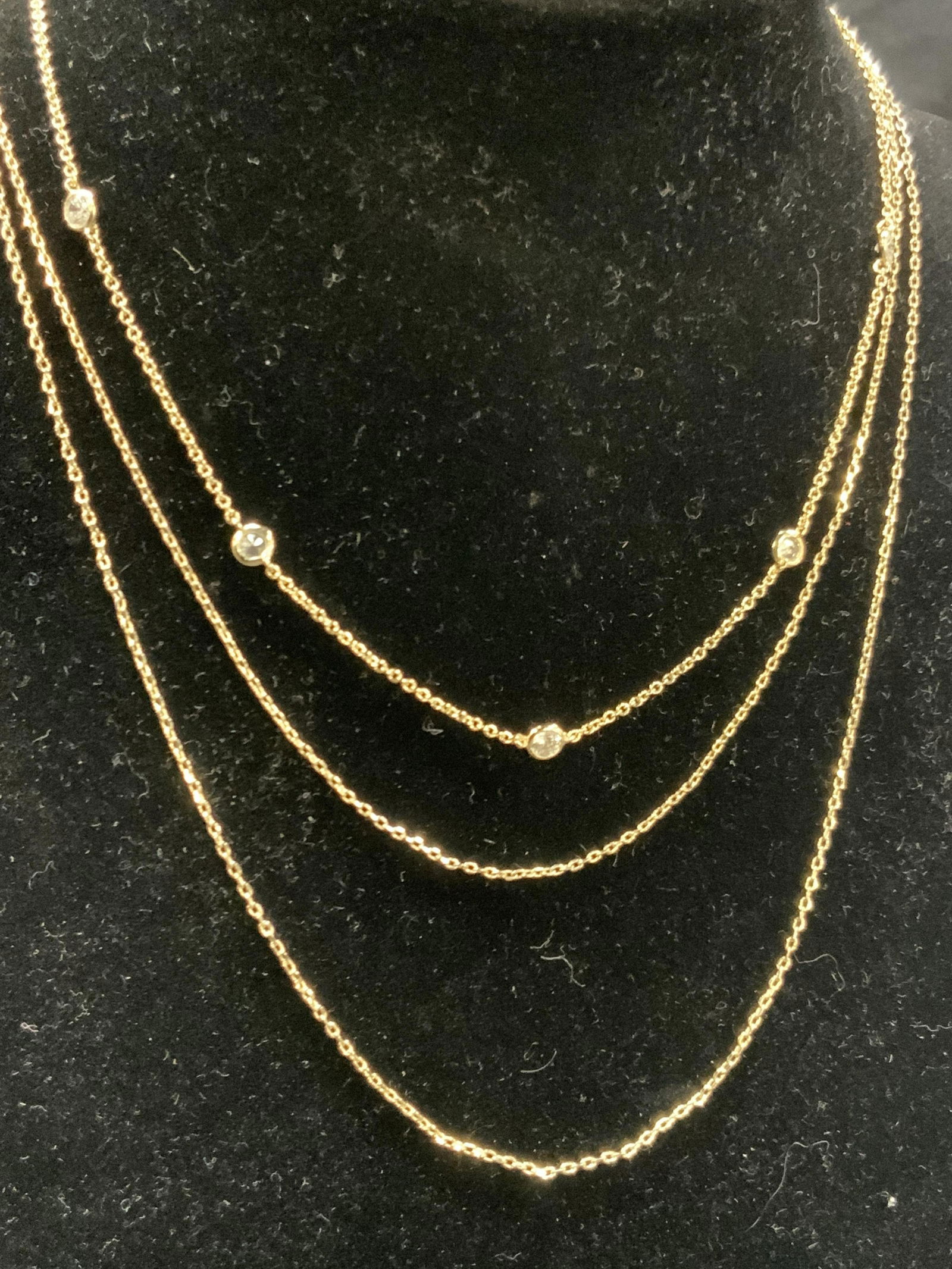 Multi Strand Collar Necklace (1 of 7)