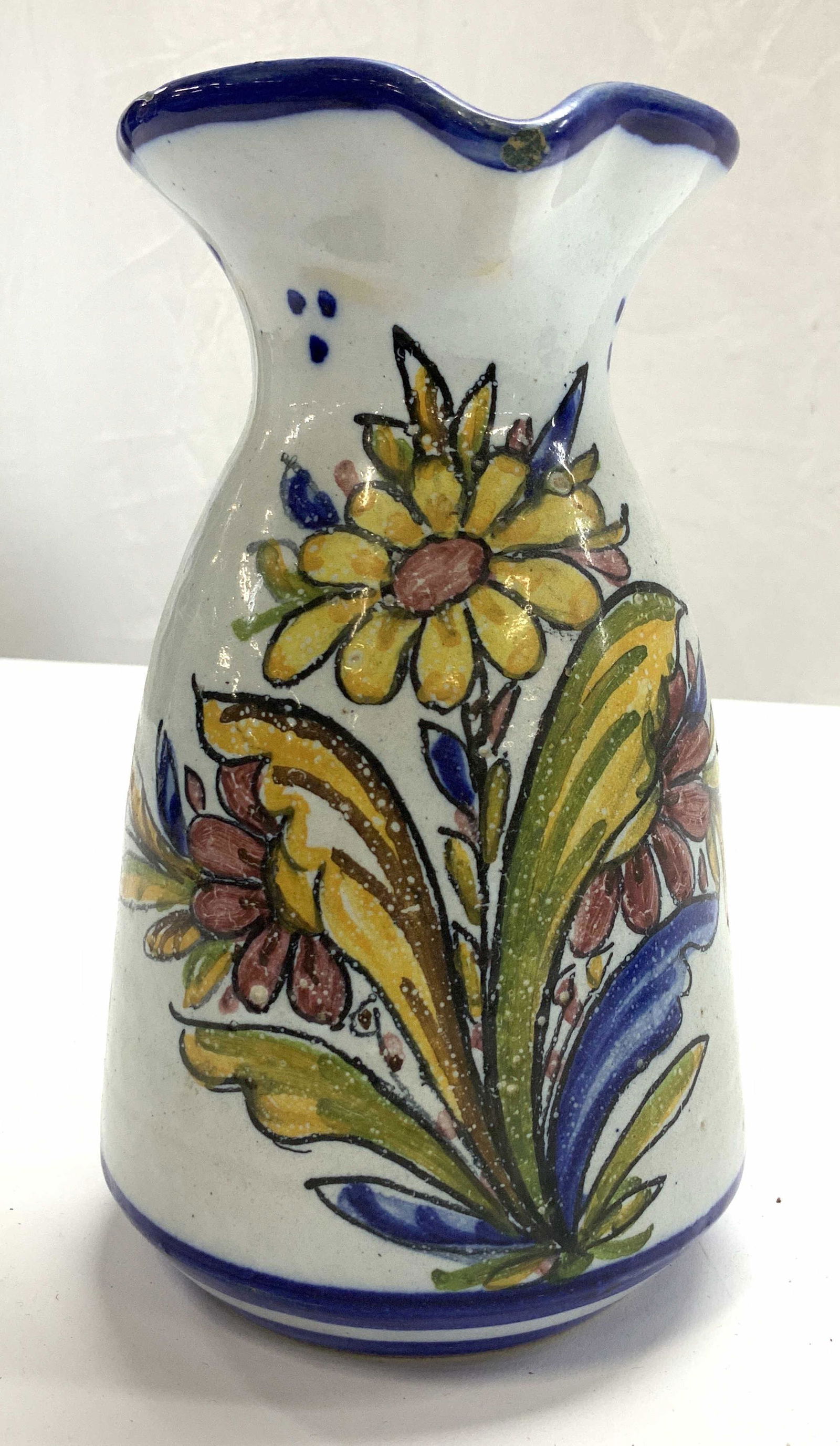 Hand Painted Ceramic Pitcher, Toledo Spain (1 of 5)