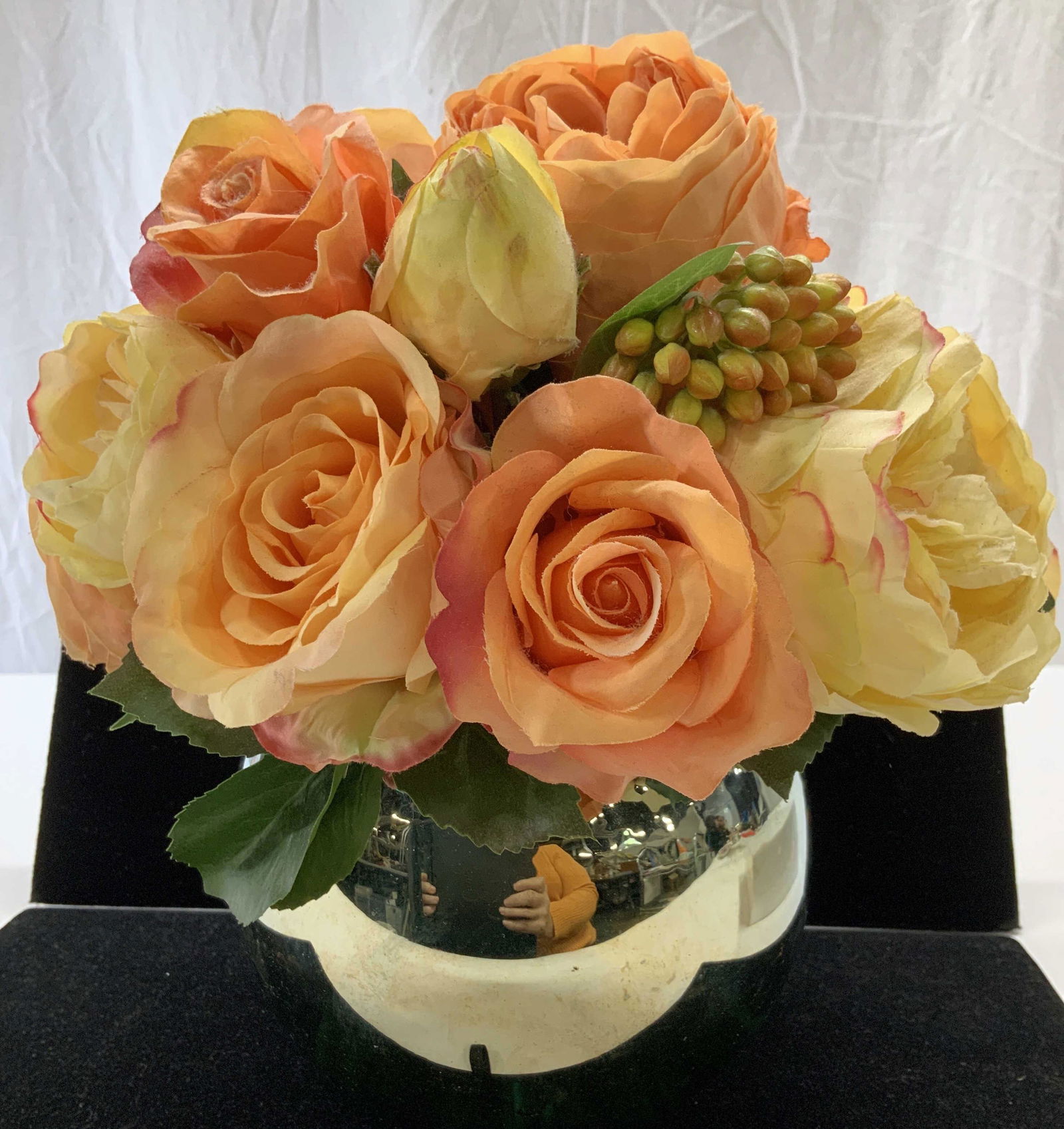 Diane James Designs Fabric Flowers in Vase (1 of 5)