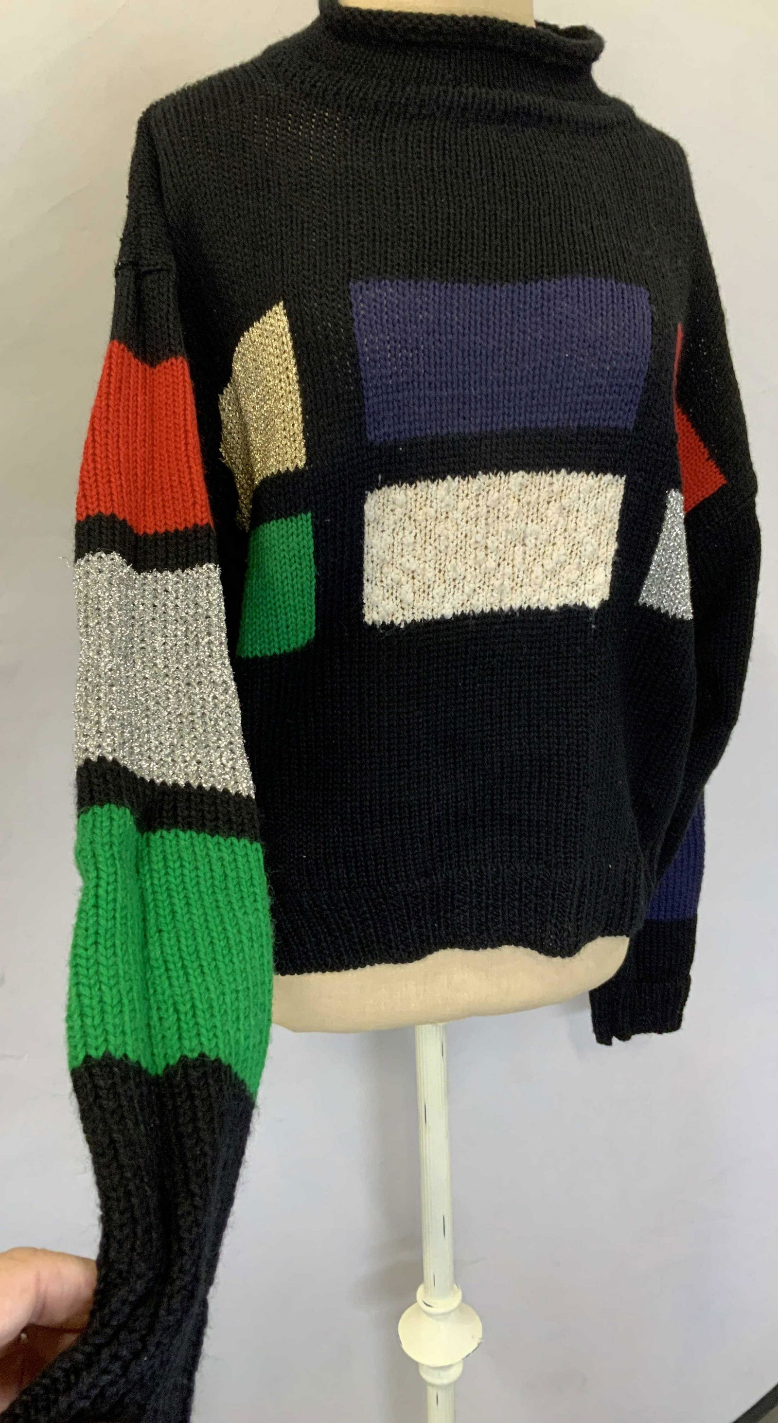 Itokin minna Color Block Wool Blend Sweater, HK (1 of 5)