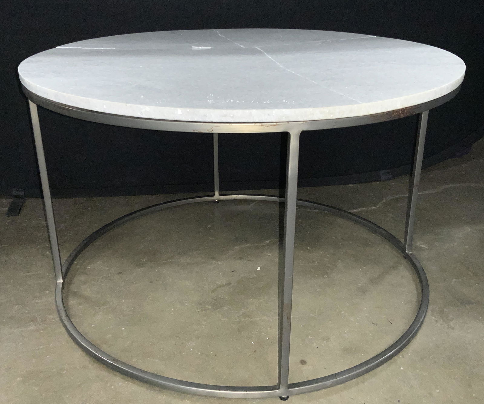Country Willow Circular Stone Top  Table (1 of 10)