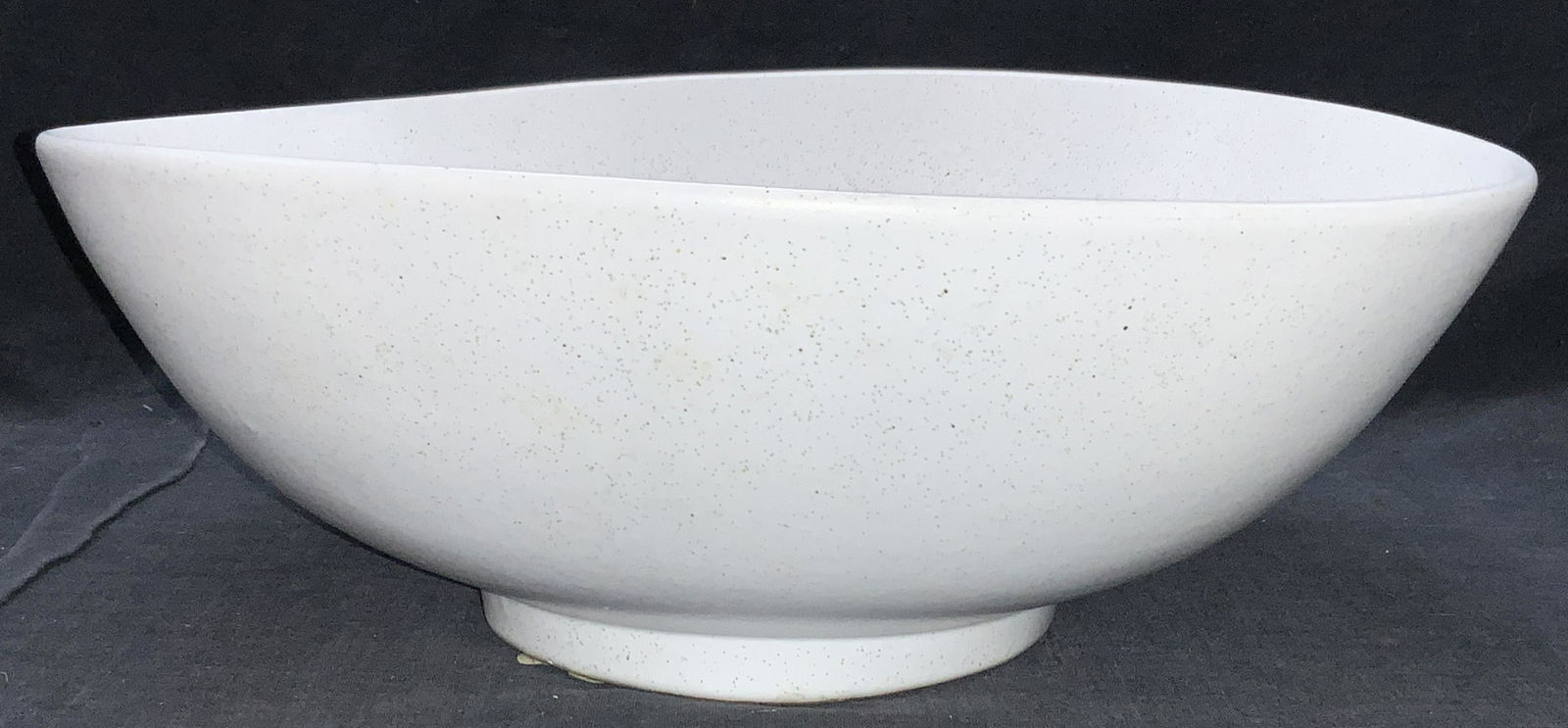 White Glazes Ceramic Centerpiece Bowl (1 of 5)
