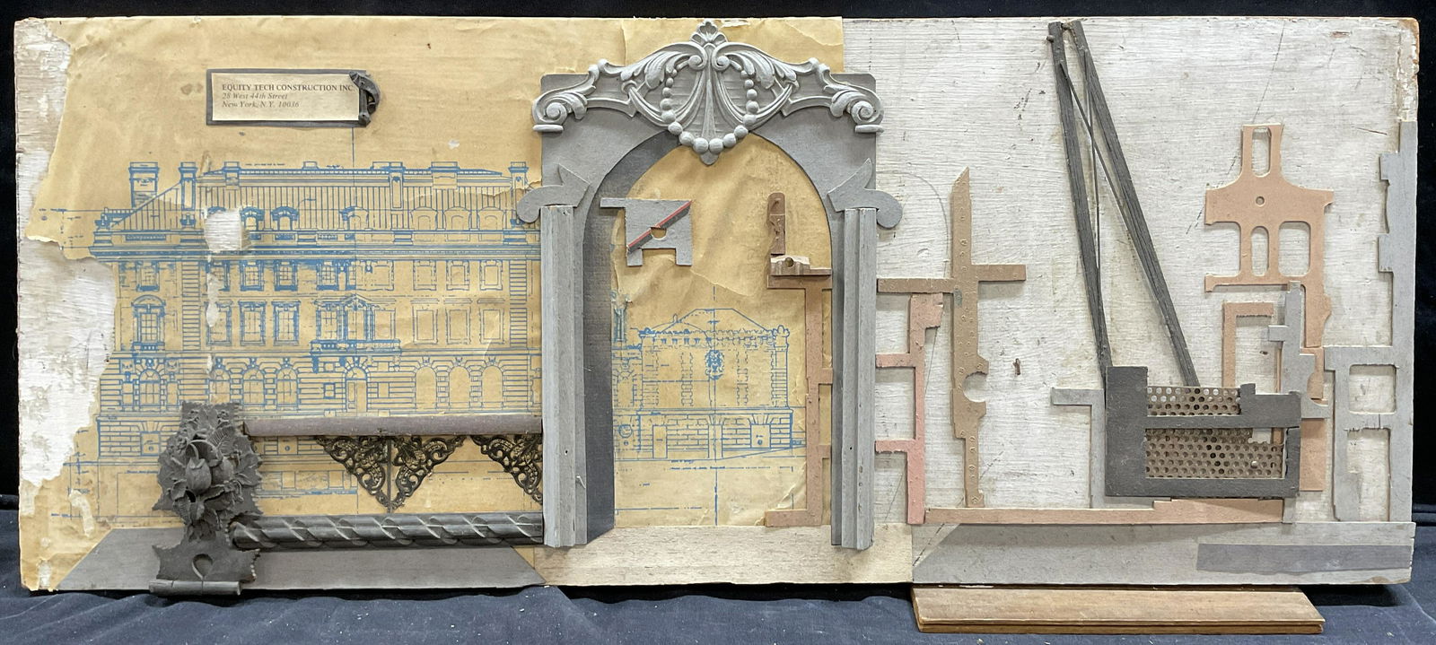 RITA BOLEY BOLAFFIO Architectural Collage Artwork (1 of 9)