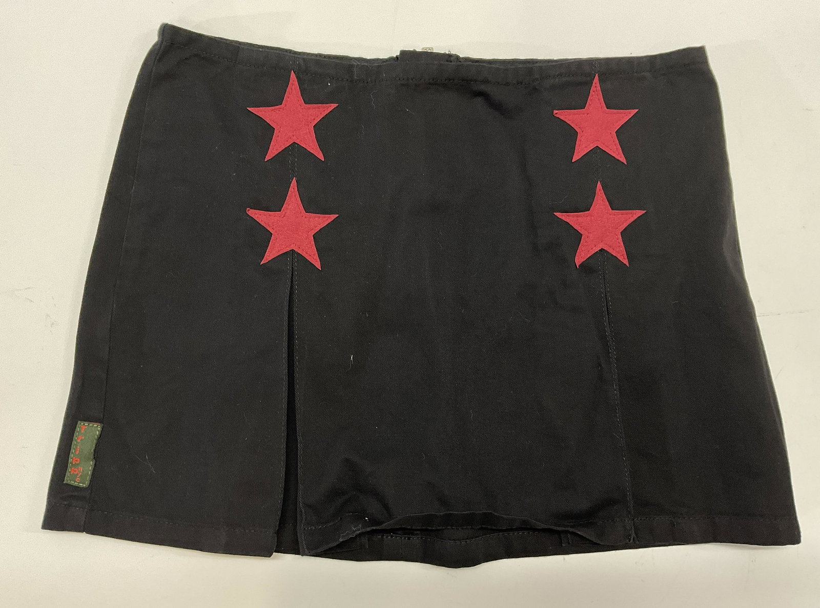 TRIPP Vintage Black Mini Skirt W Star Detail NWT (1 of 5)
