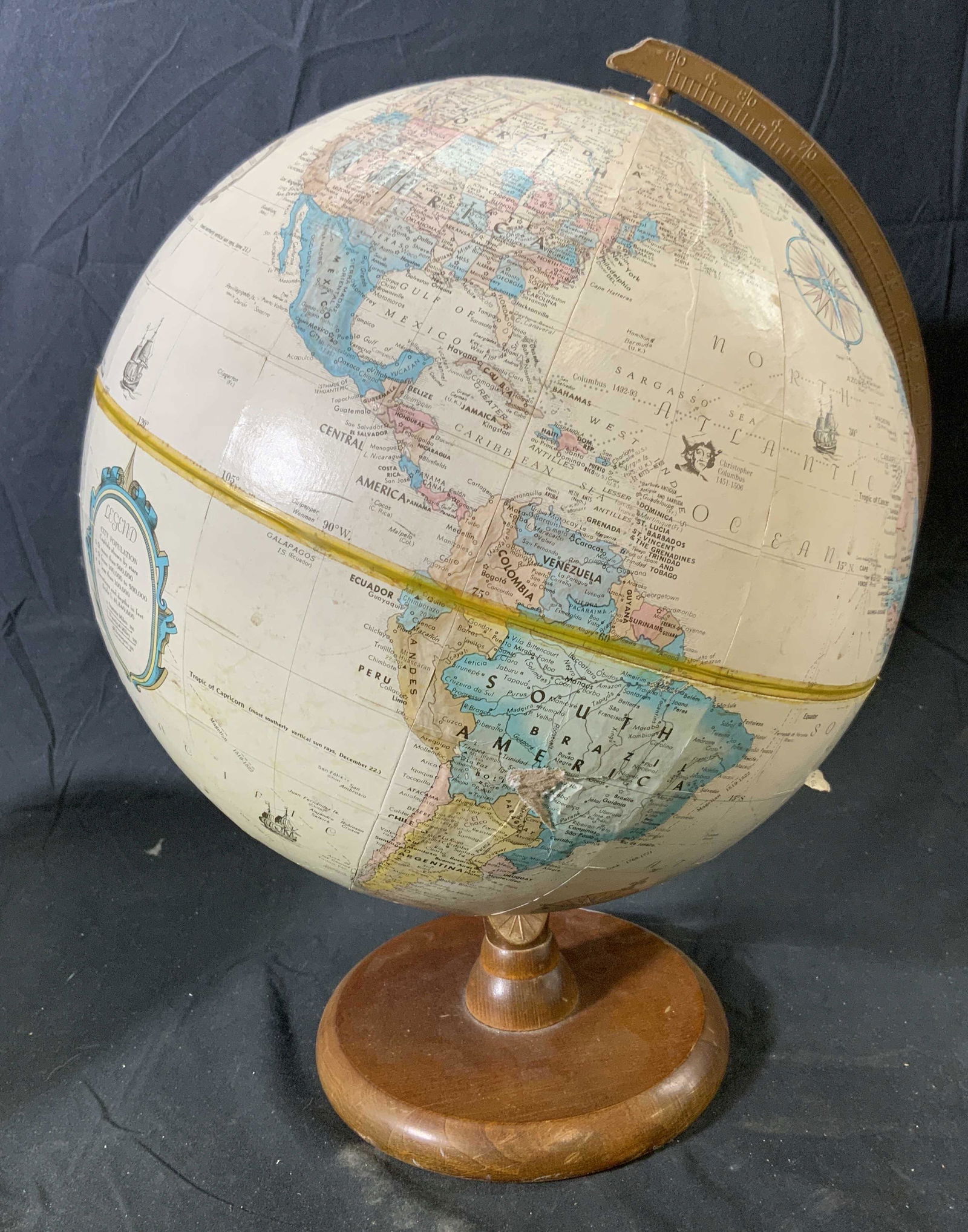 Vintage REPLOGLE 12 Inch World Classic Globe (1 of 5)
