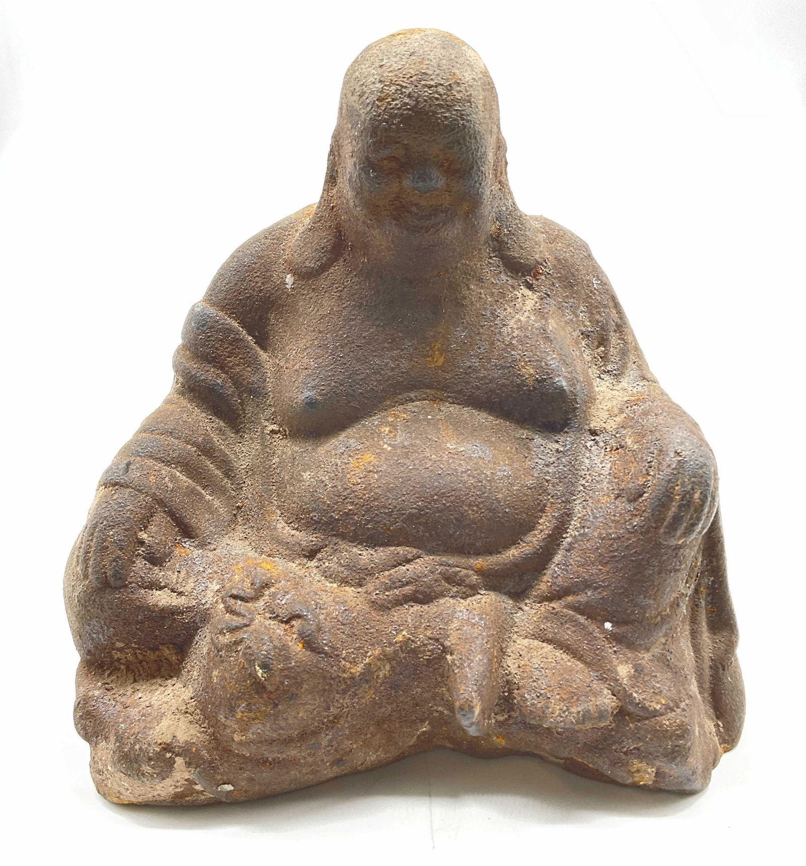 Vintage Iron Buddha Figural (1 of 5)