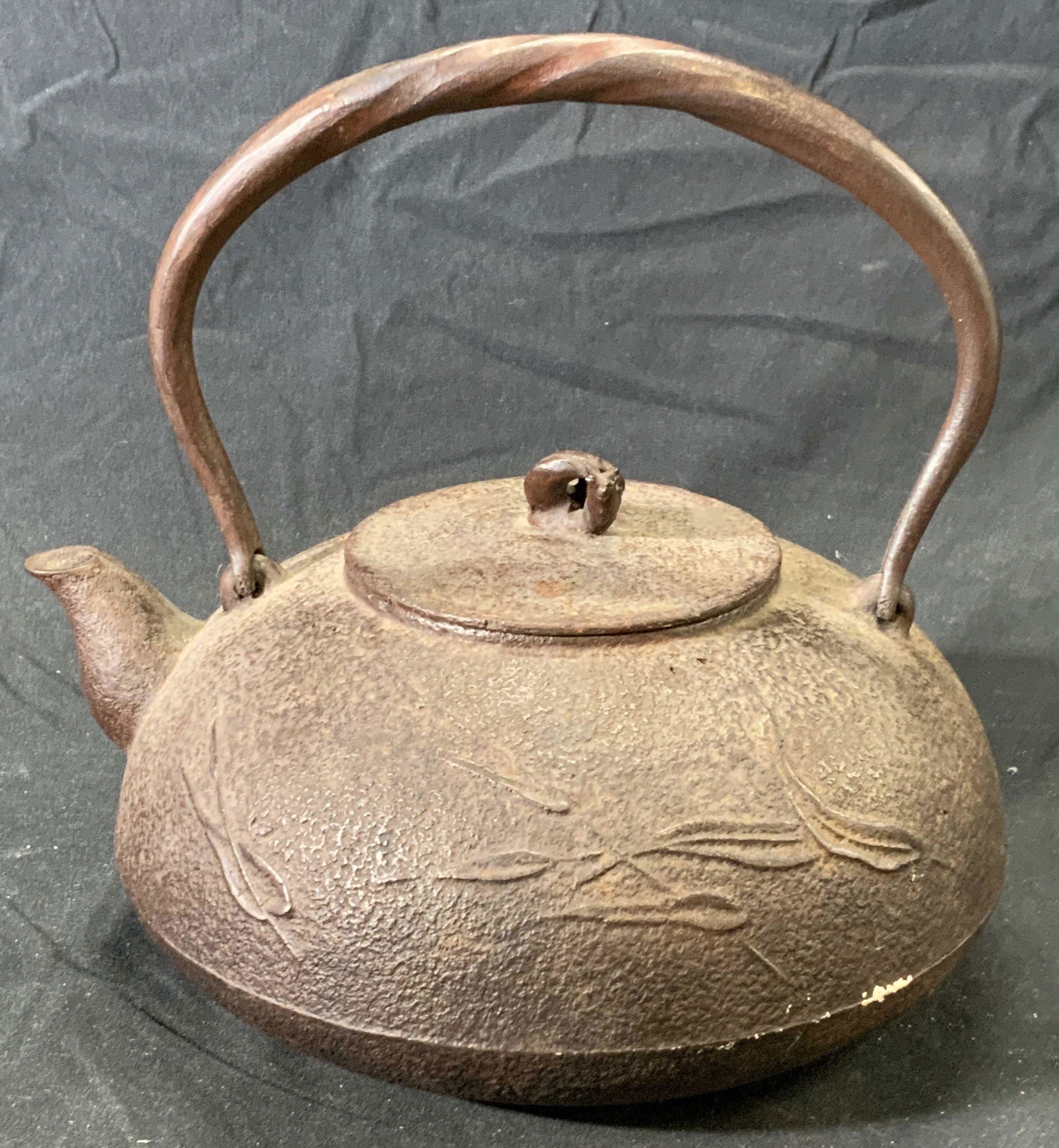 Vintage Japanese Cast Iron Teapot (1 of 6)