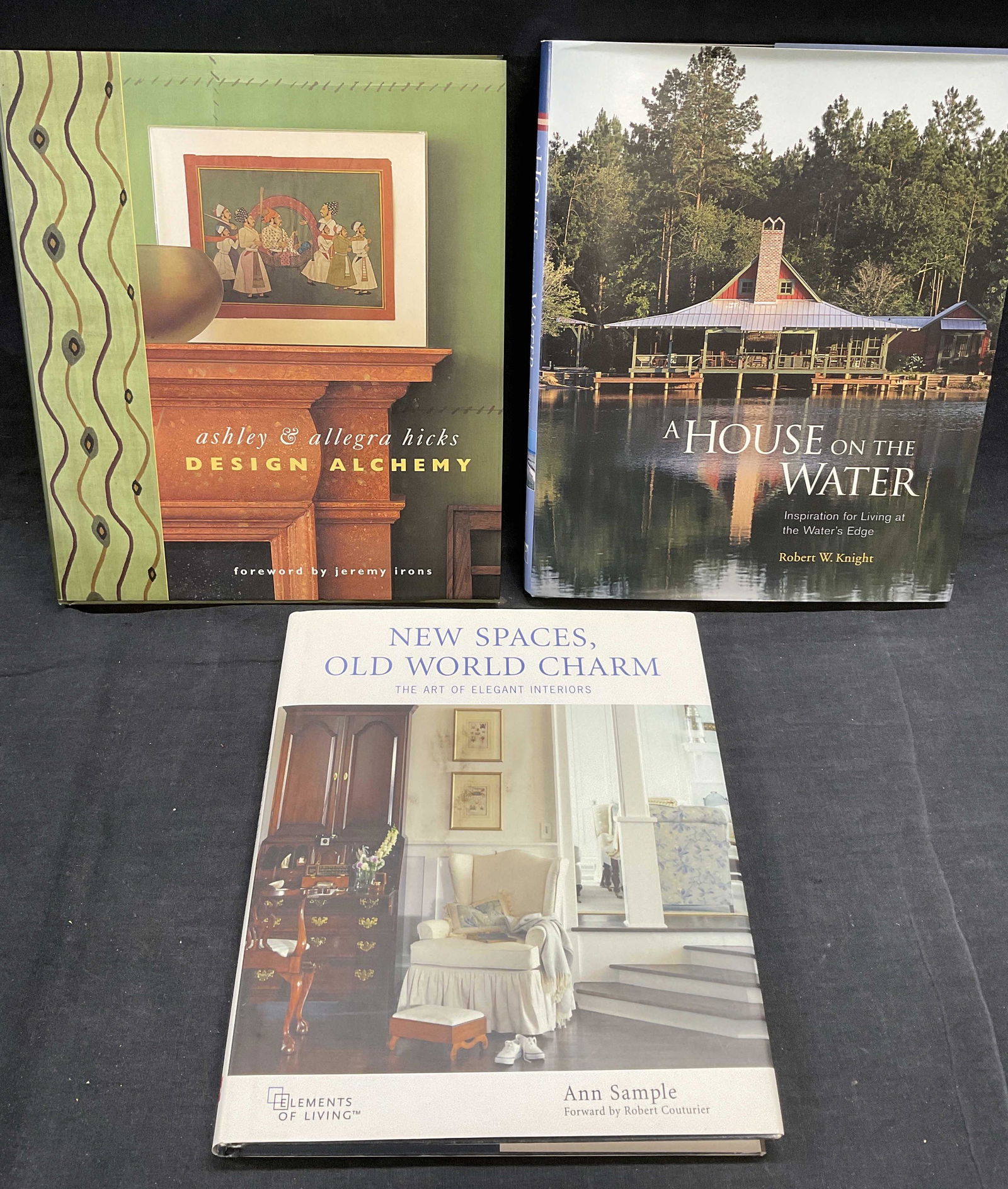 Lot 3 Tabletop Home Design Books, Signed (1 of 8)