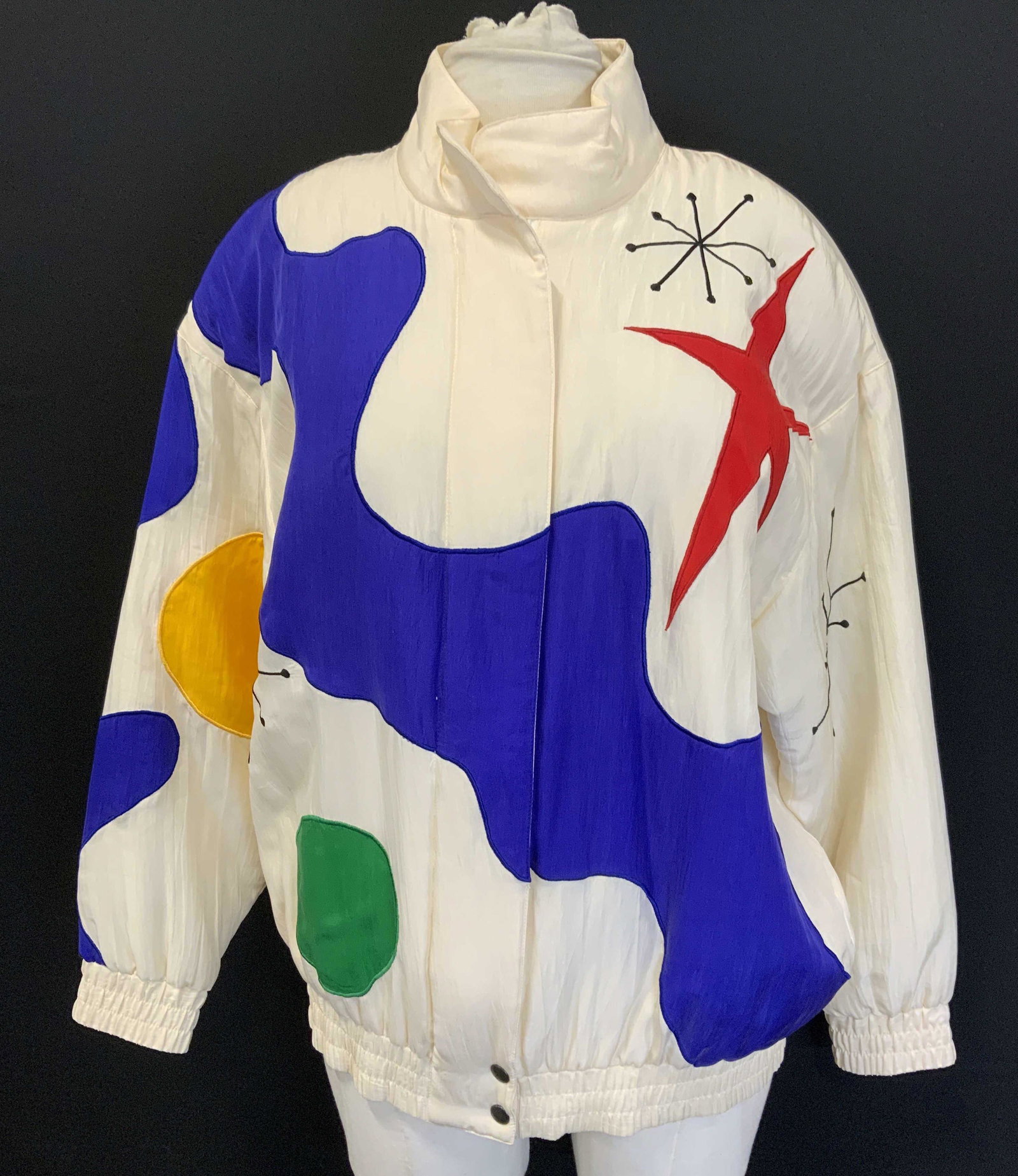 ADAM DOUGLASS Vintage Silk Jacket (1 of 4)