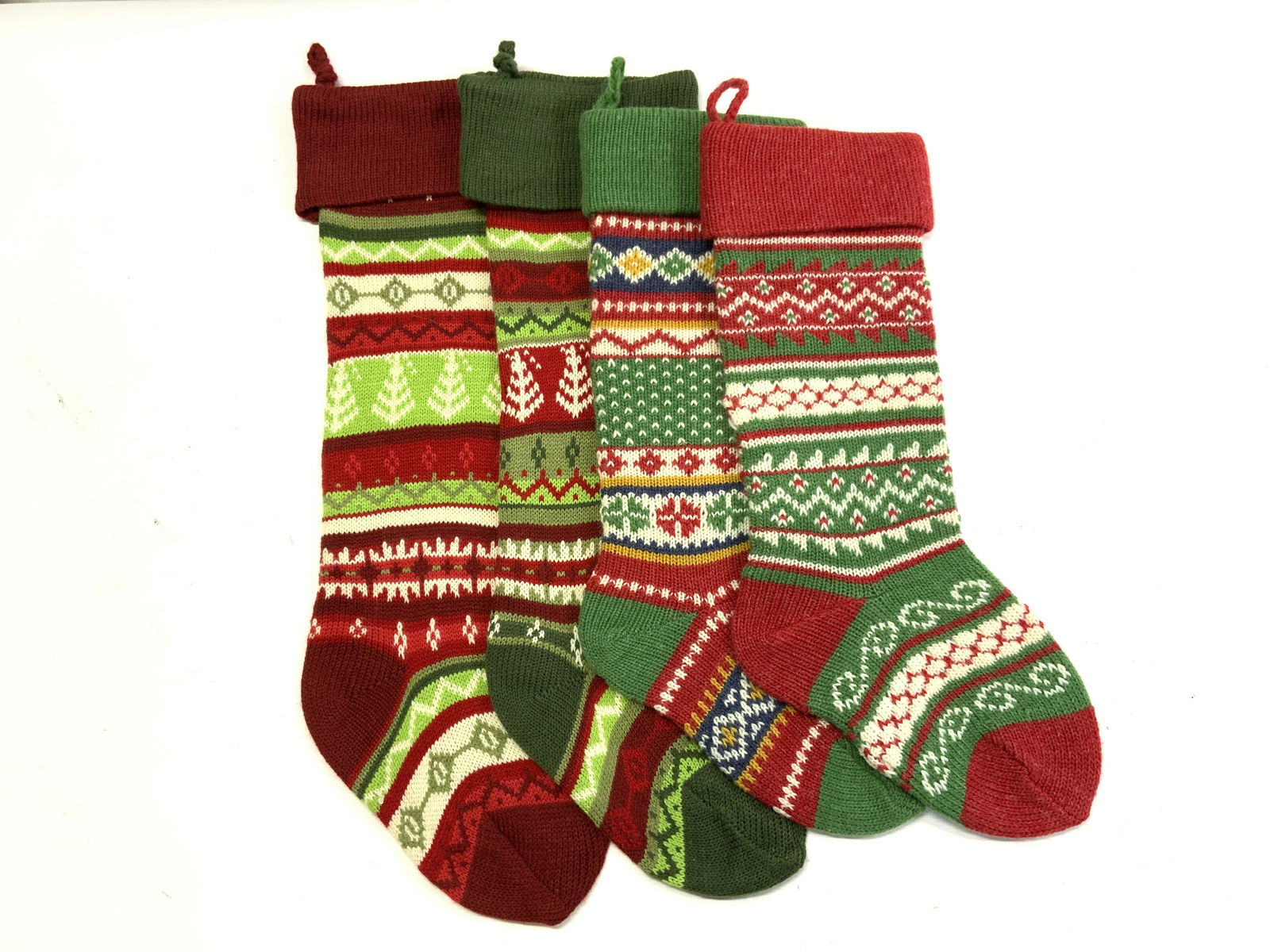 Group 4 Knit Christmas Stockings (1 of 5)
