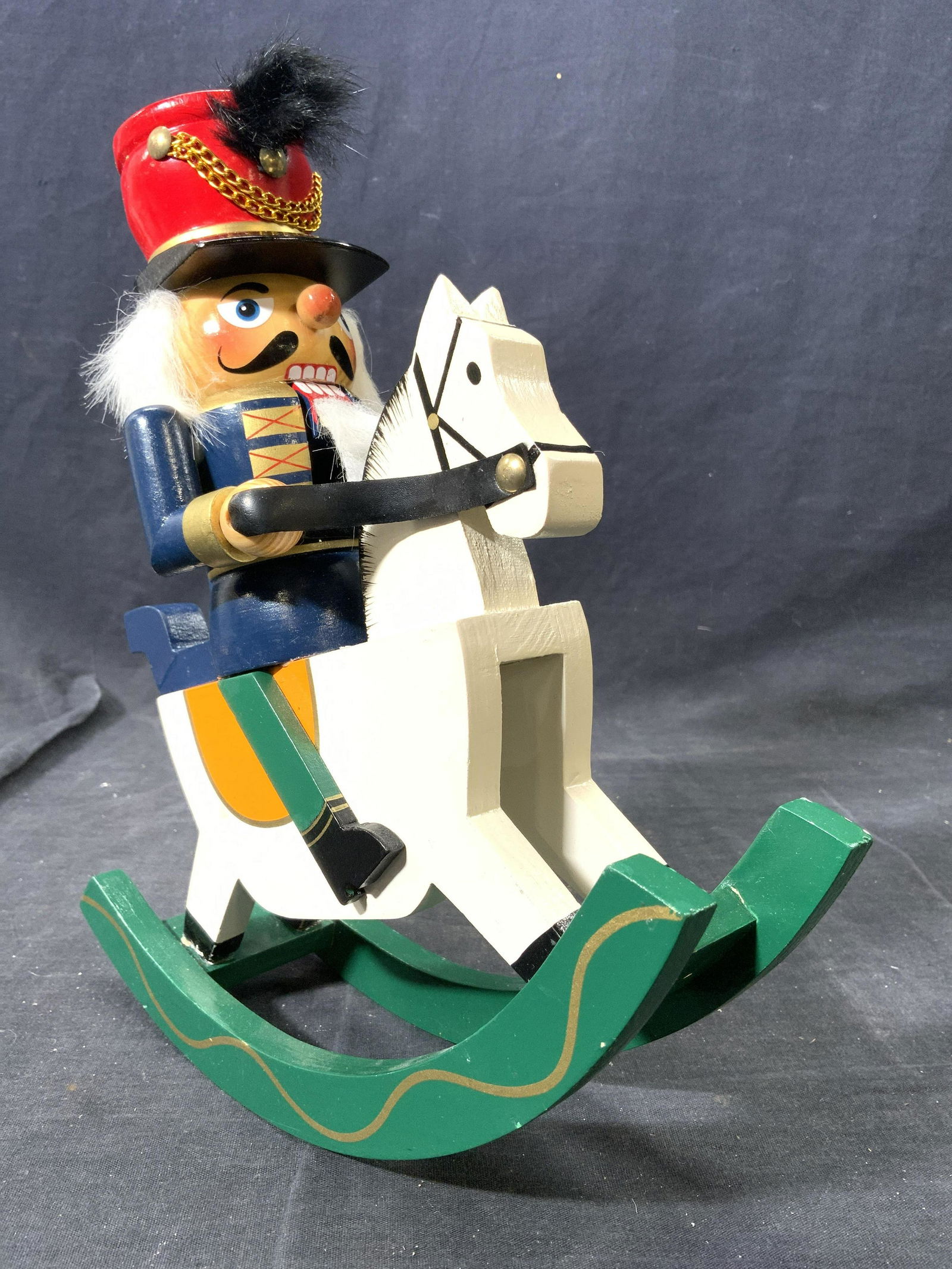 Vintage Wooden Nutcracker On Horse (1 of 8)