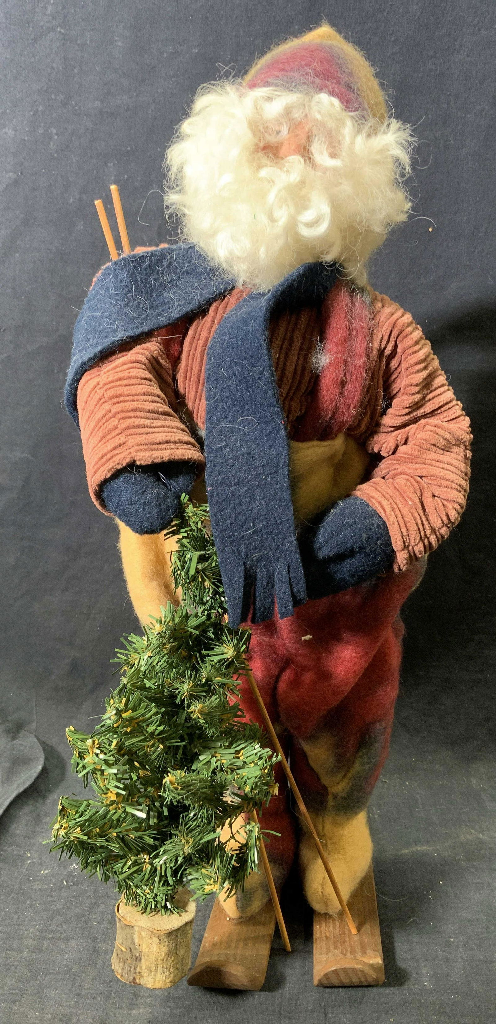 Santa Claus Skiing Figure Holiday Decor (1 of 7)