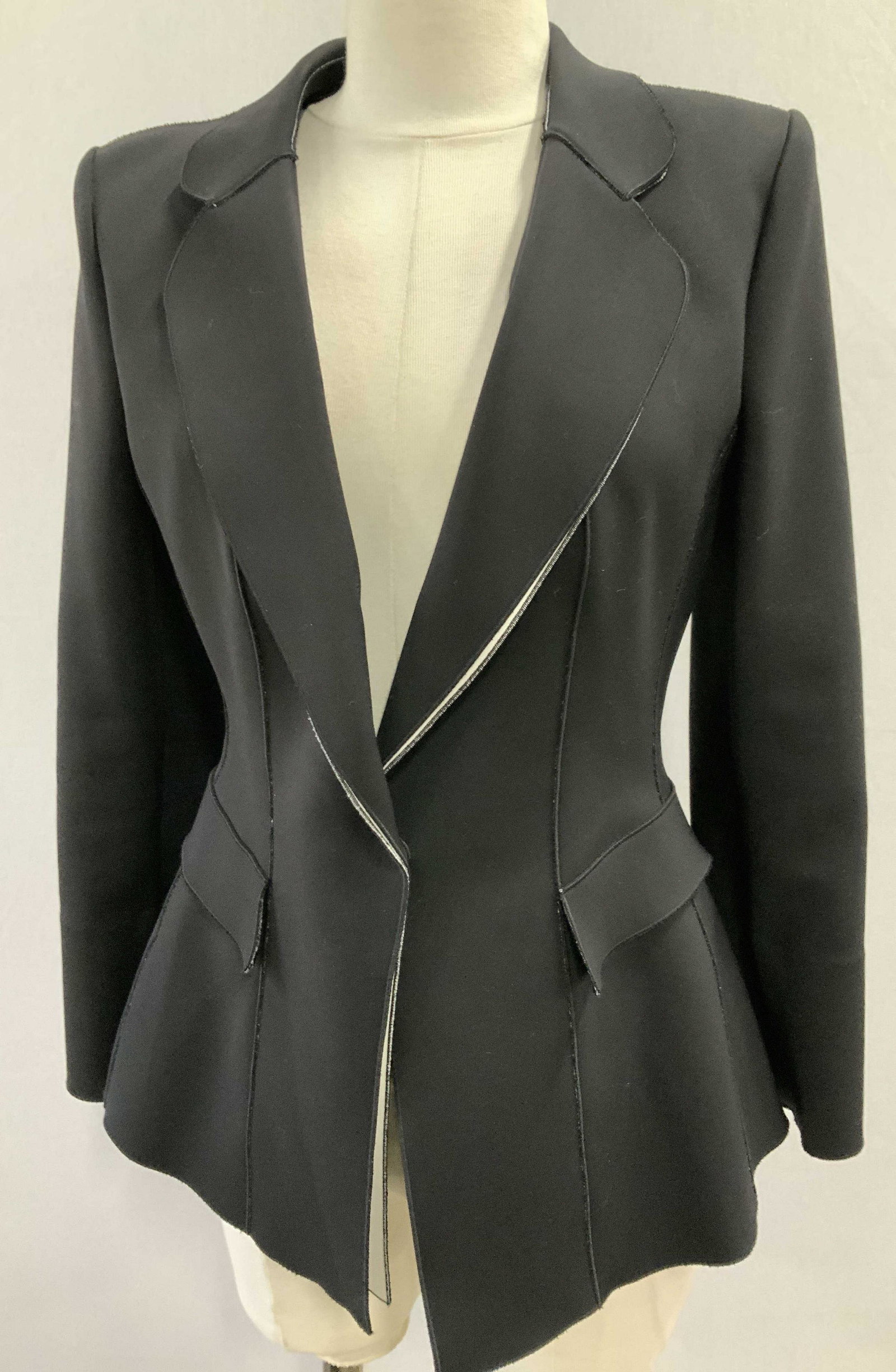 Giorgio Armani Black Fitted Blazer, Italy (1 of 7)