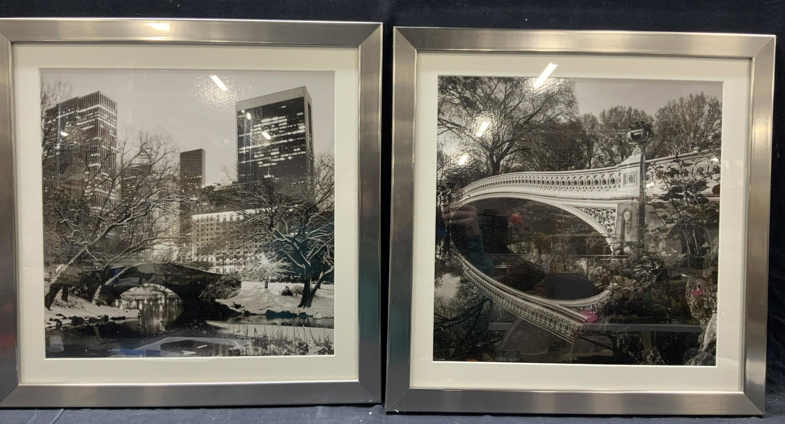 2 Framed NYC Central Park Photo Lithographs (1 of 12)