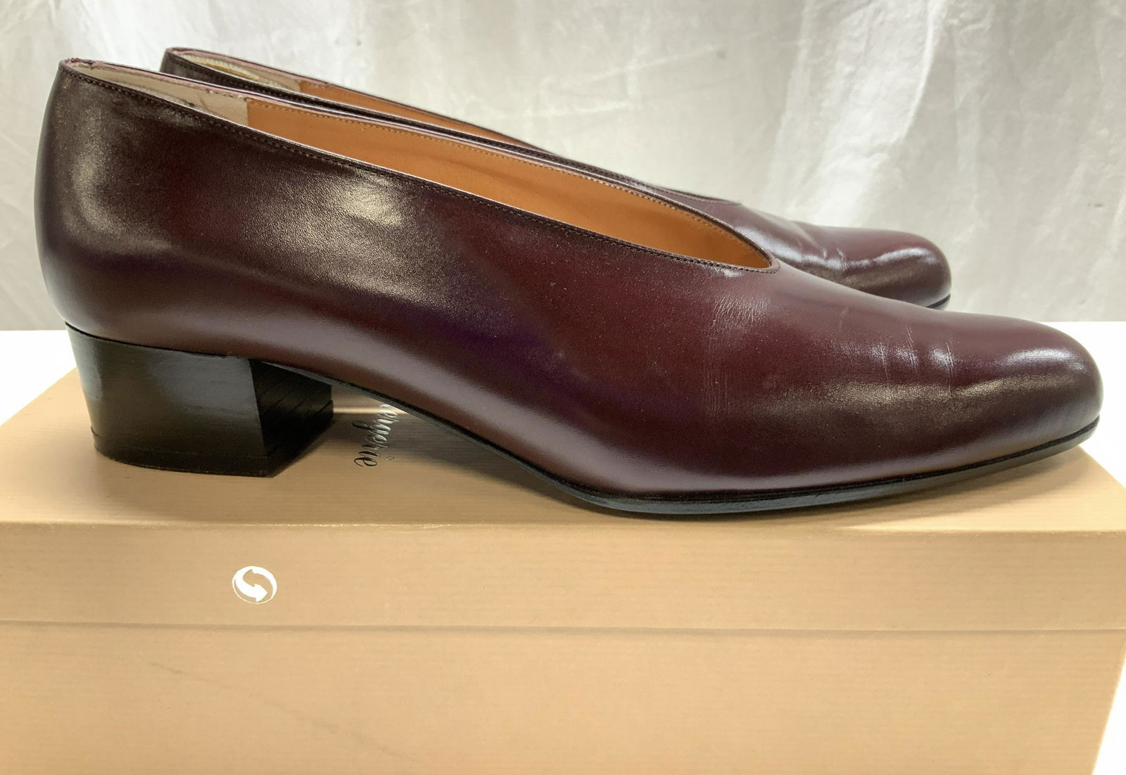Robert Clergerie Leather Dress Shoes, Org Box FR (1 of 6)