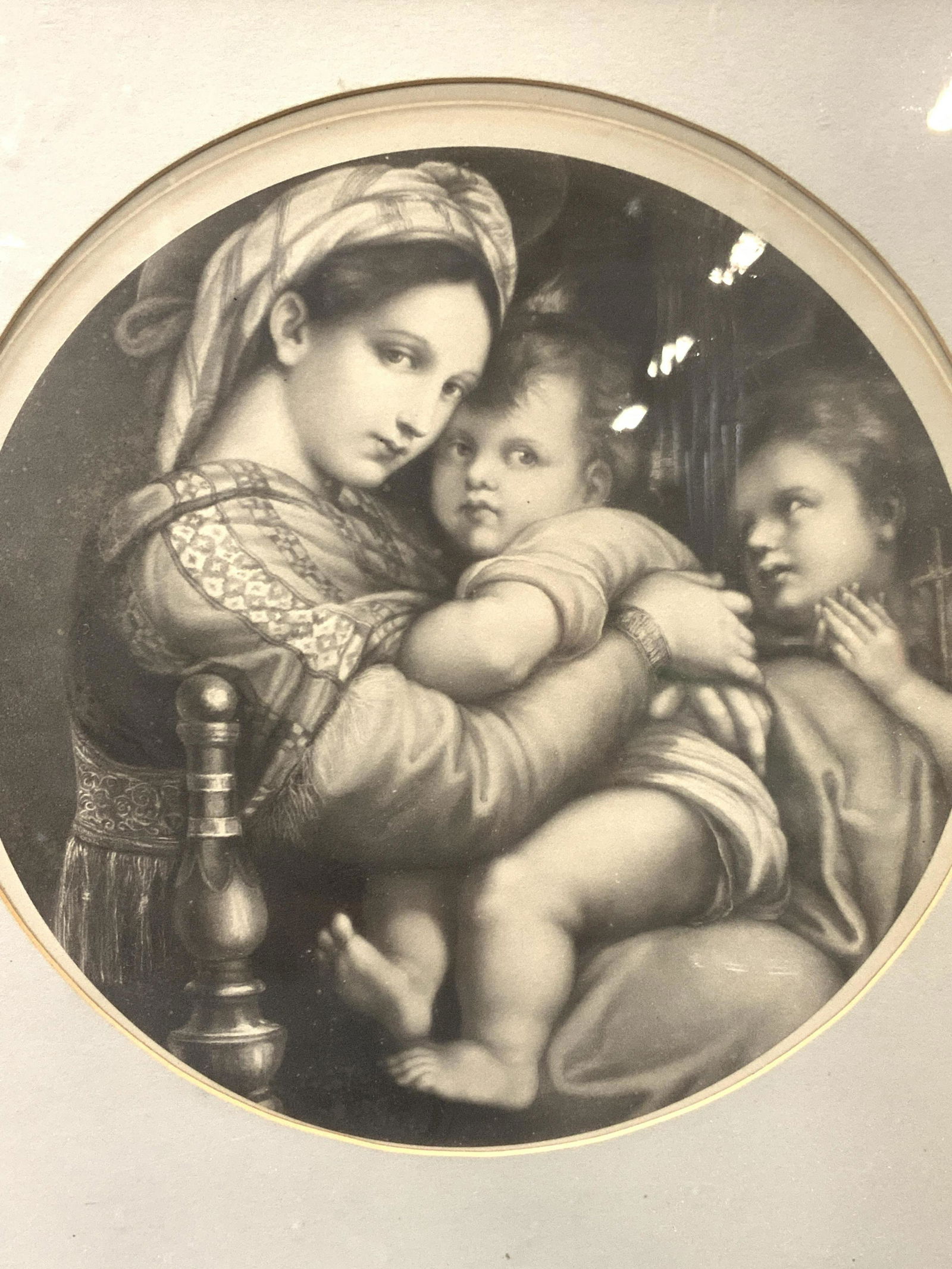 MADONNA DELLA SEGGIOLA By Raphael Serigraph (1 of 7)
